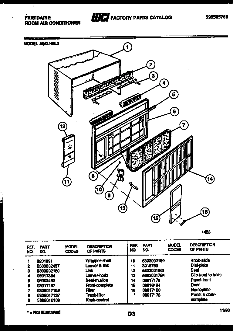 02 - CABINET PARTS