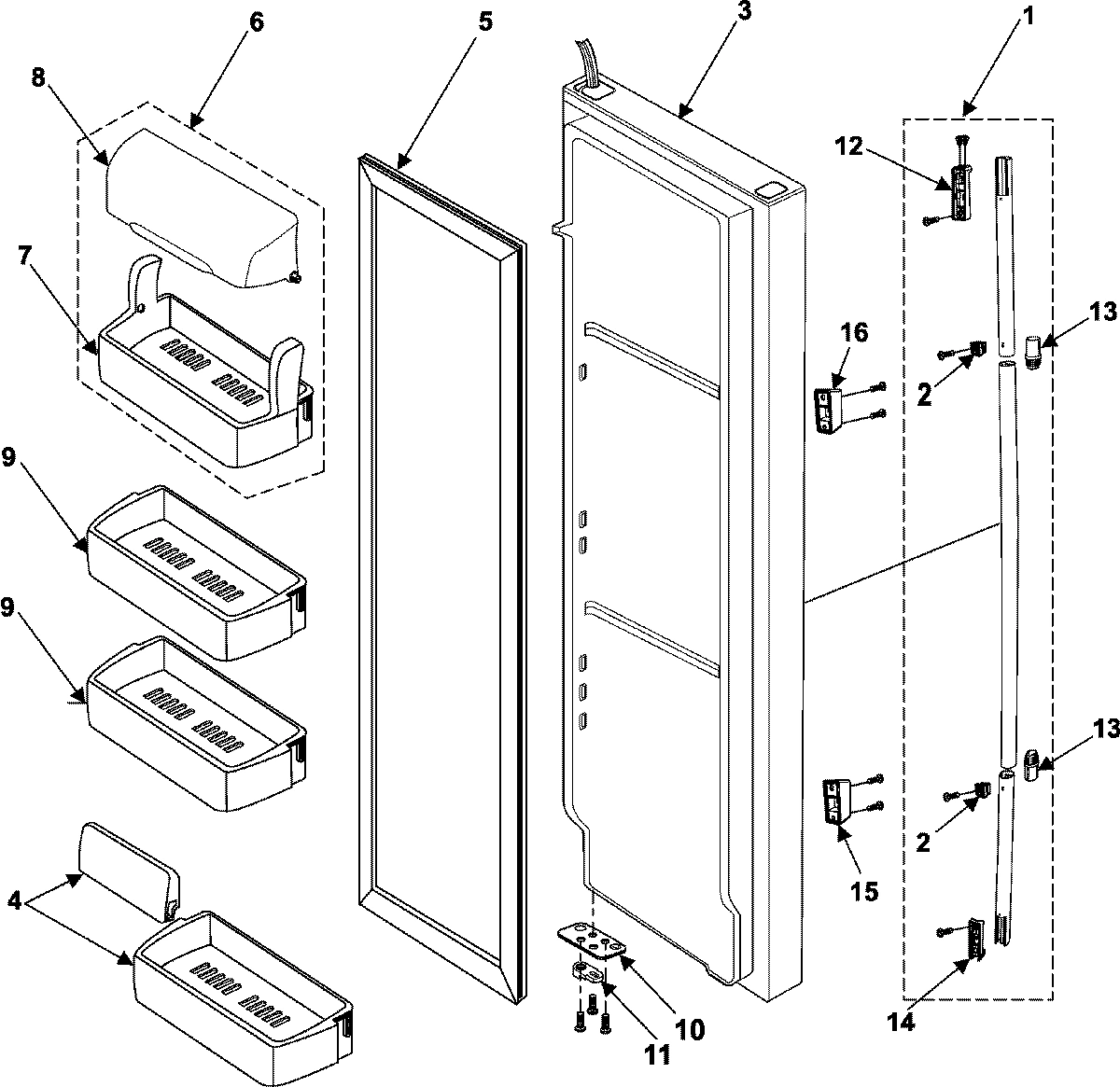 11 - REFRIGERATOR DOOR