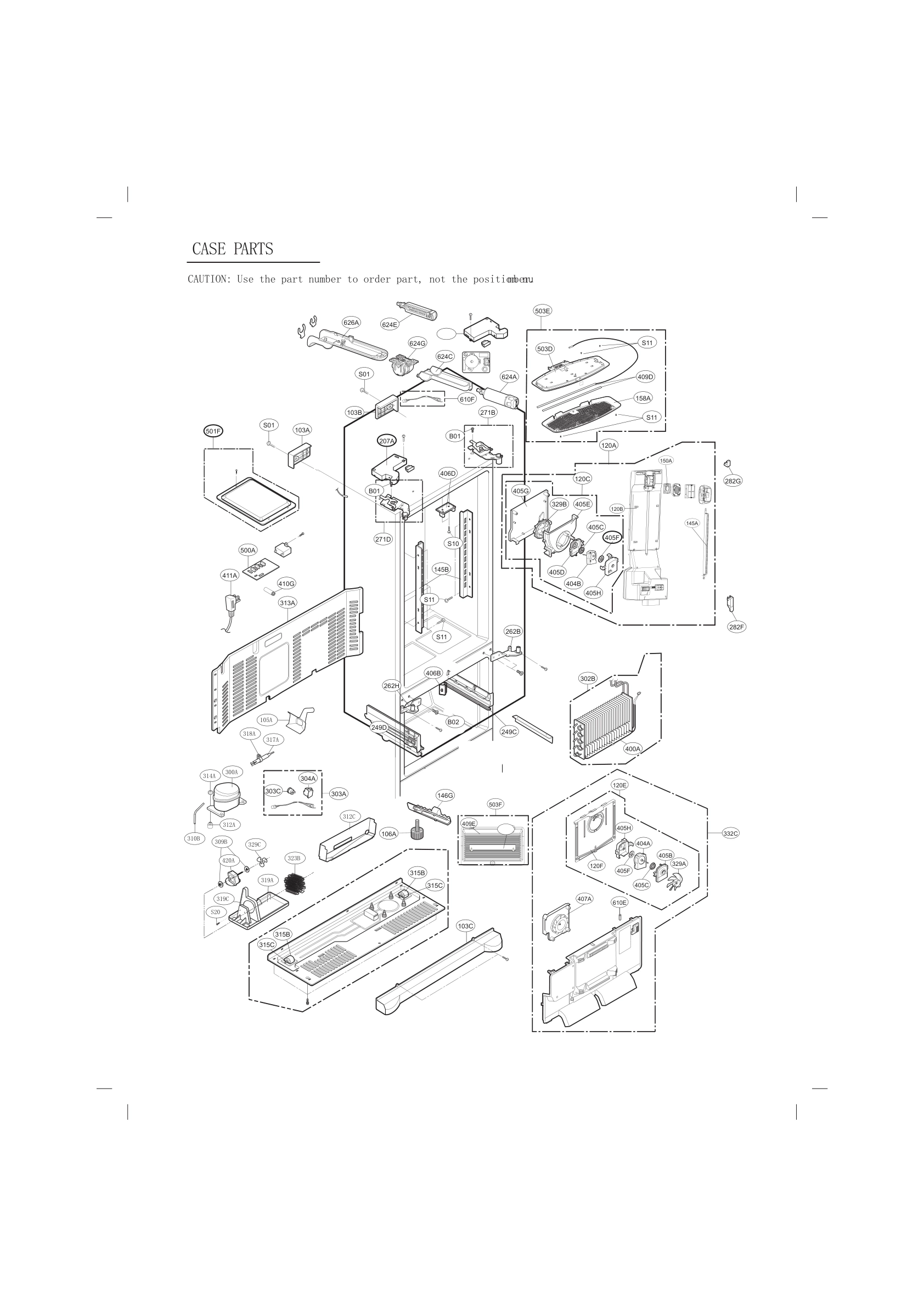 CASE PARTS