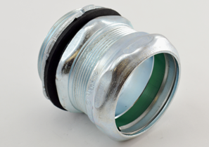 BRI 254-SRT 1-1/2" RAINTIGHT CONNECTOR COMPRESSION STEEL