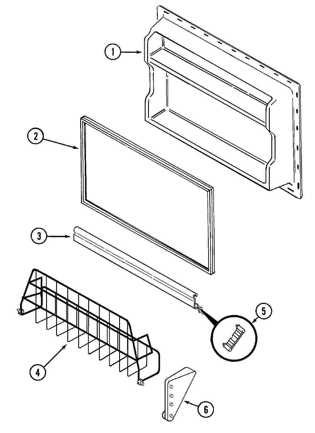 02 - FREEZER INNER DOOR