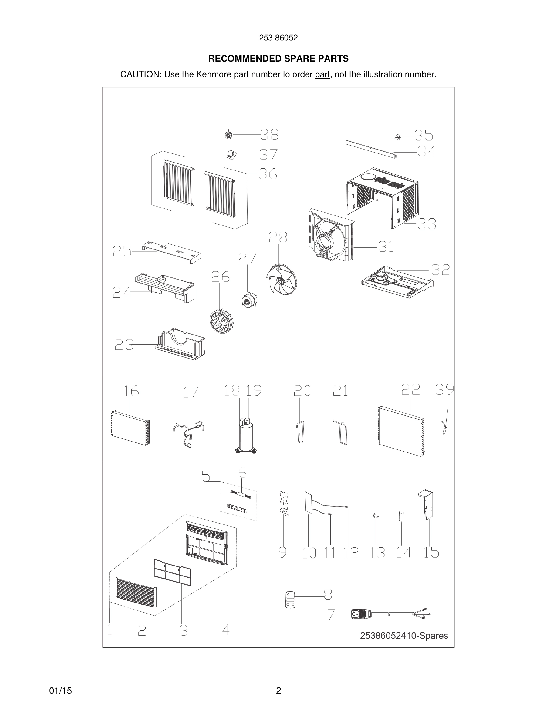 03 - RECOMMENDED SPARE PARTS