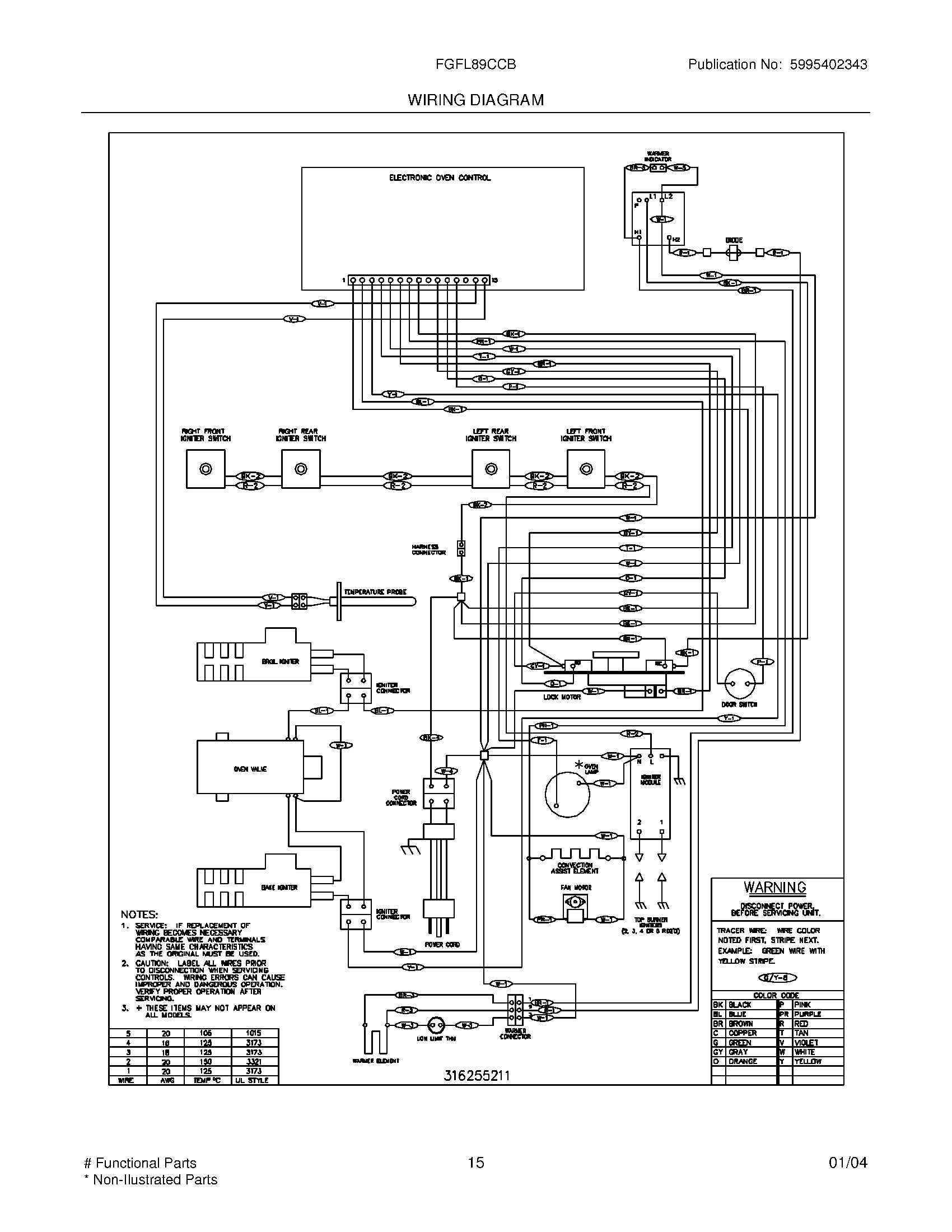 13 - WIRING DIAGRAM