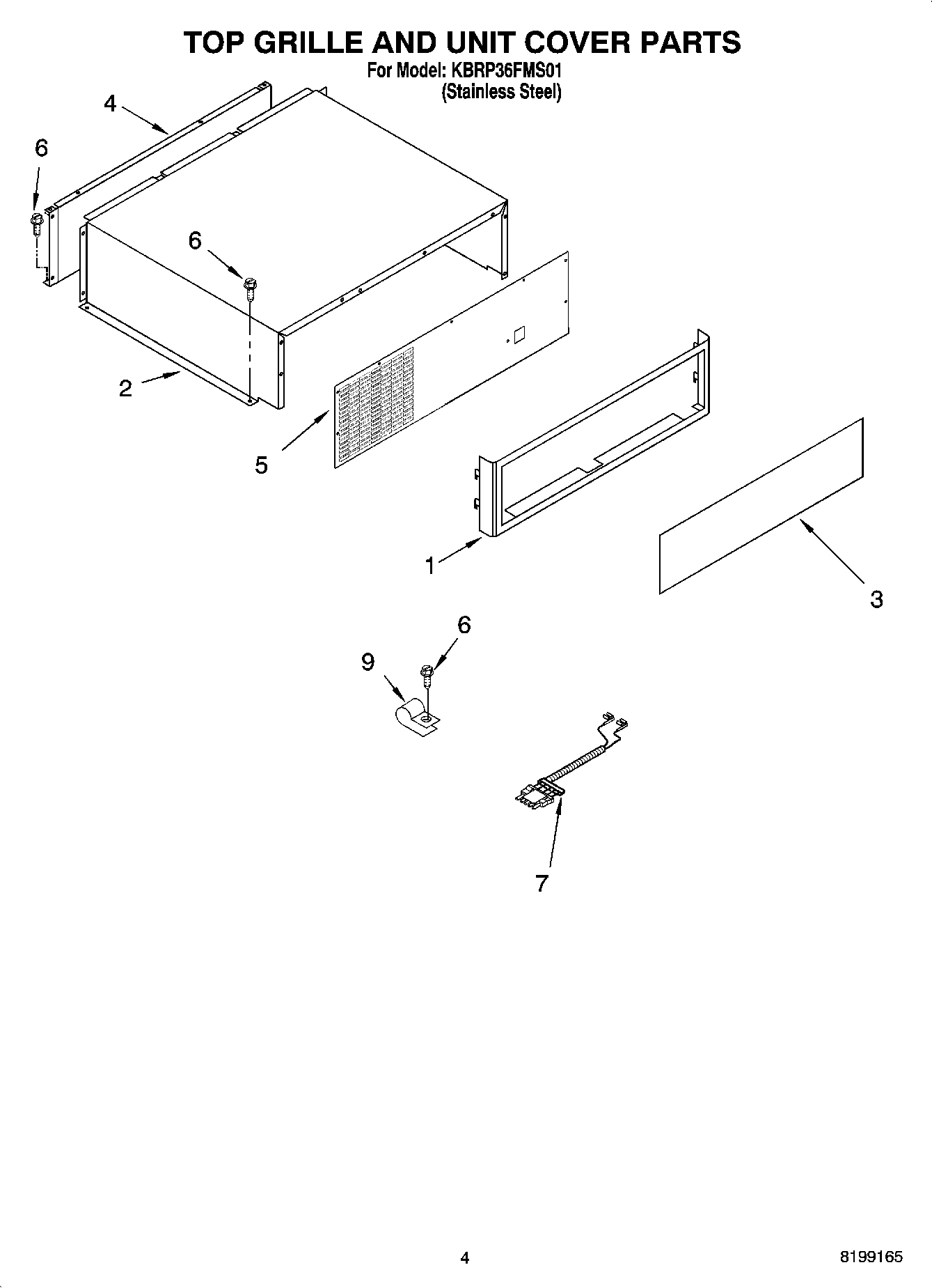 03 - TOP GRILLE AND UNIT COVER PARTS