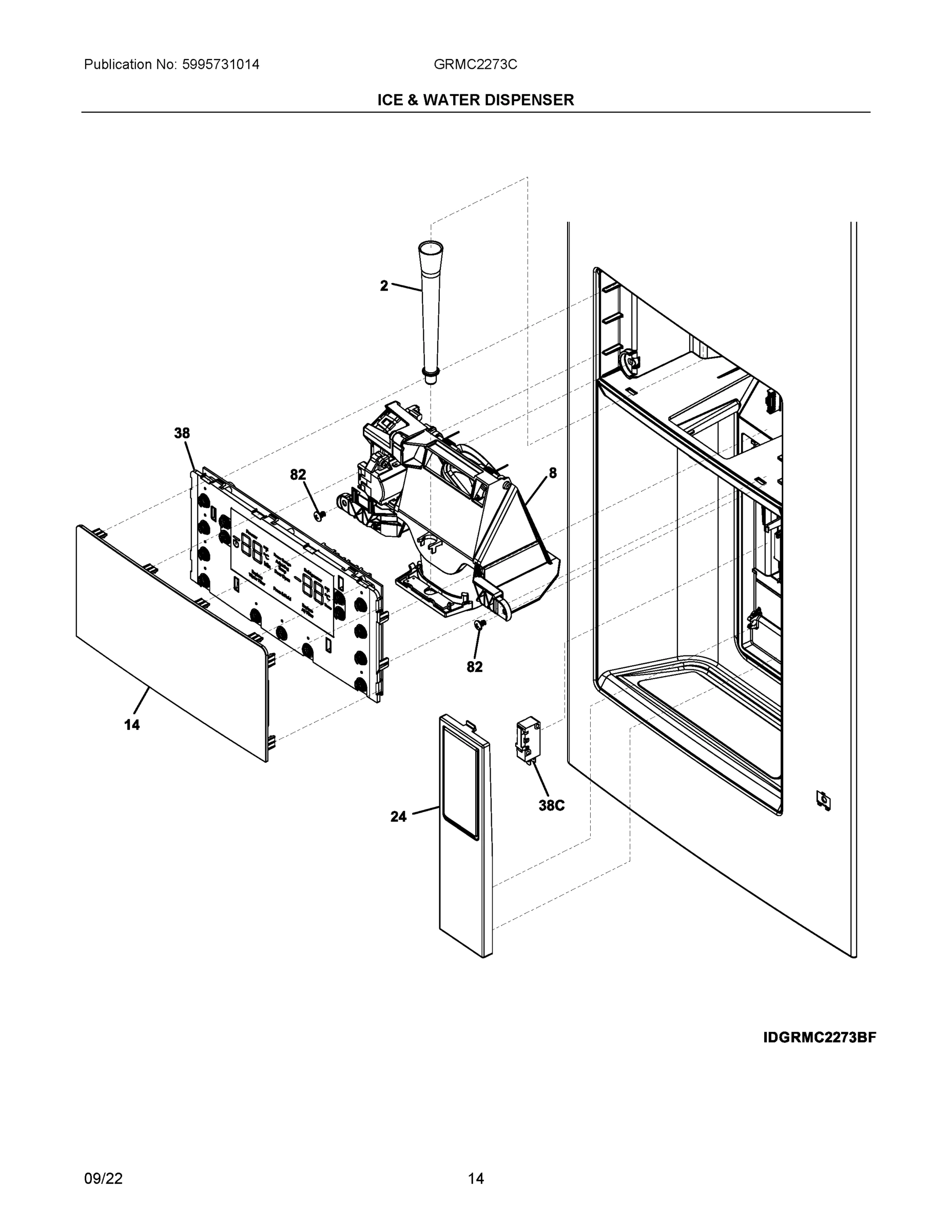 08 - ICE & WATER DISPENSER
