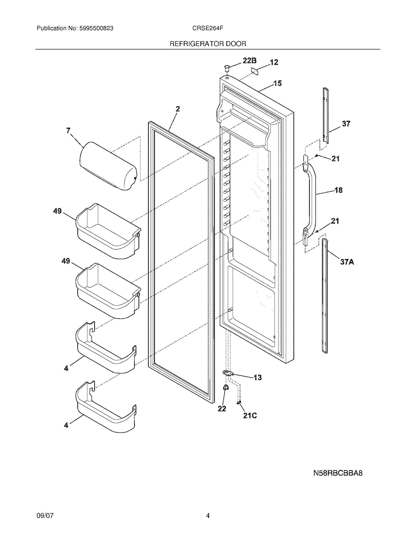 05 - REFRIGERTOR DOOR