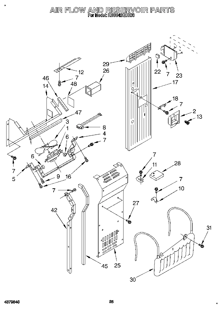 16 - AIR FLOW AND RESERVOIR