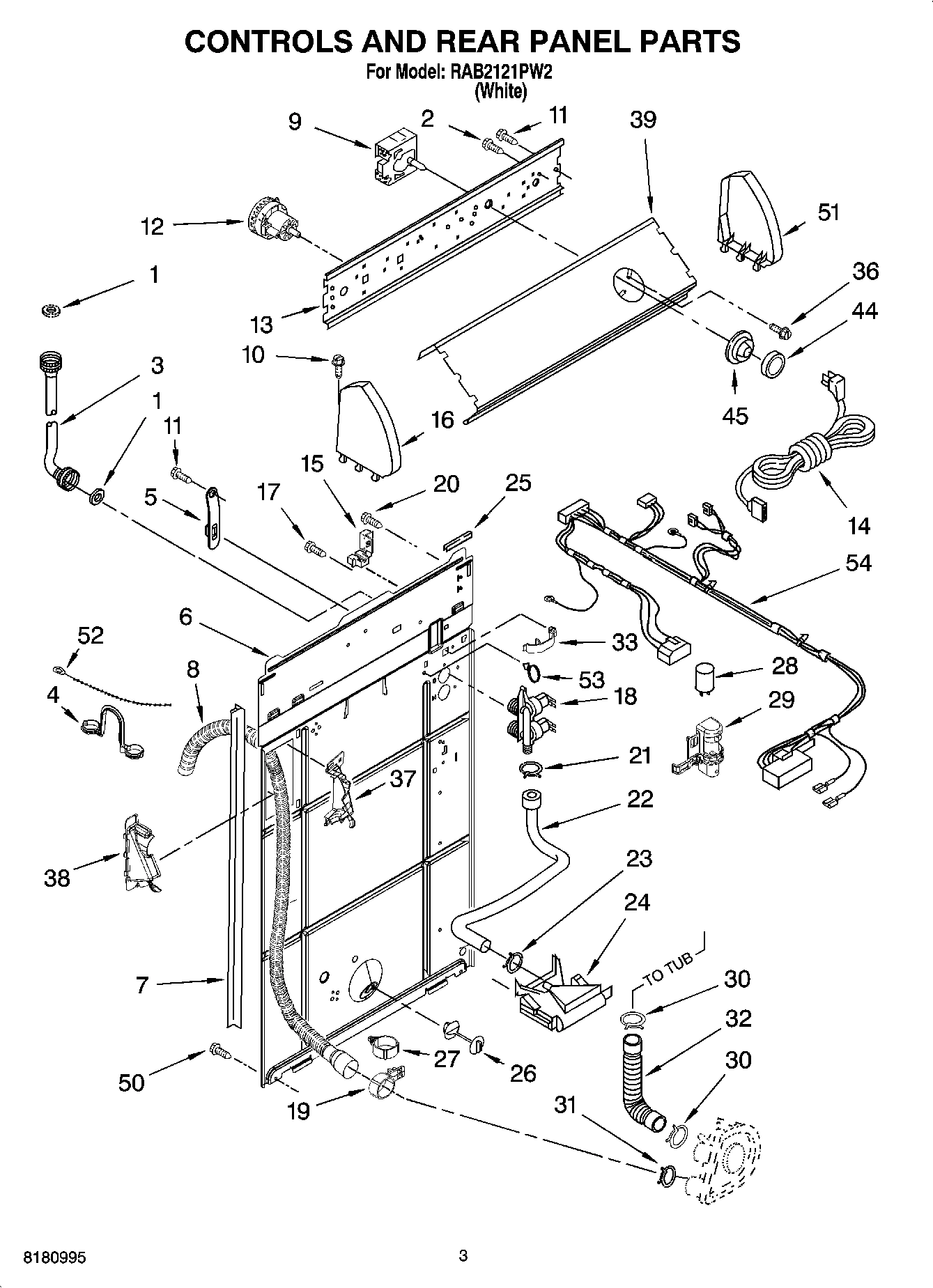 02 - CONTROL AND REAR PANEL PARTS