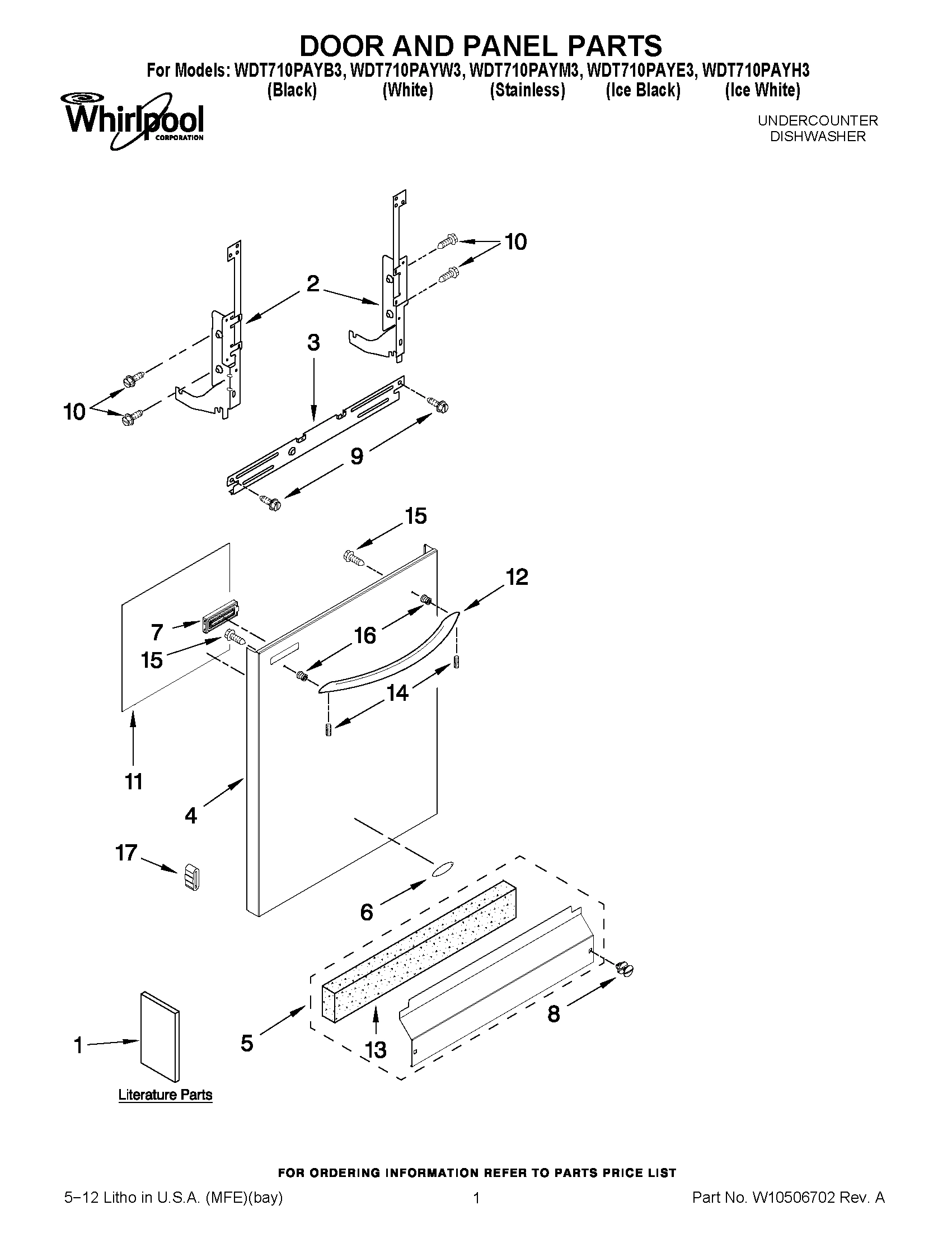 01 - DOOR AND PANEL PARTS