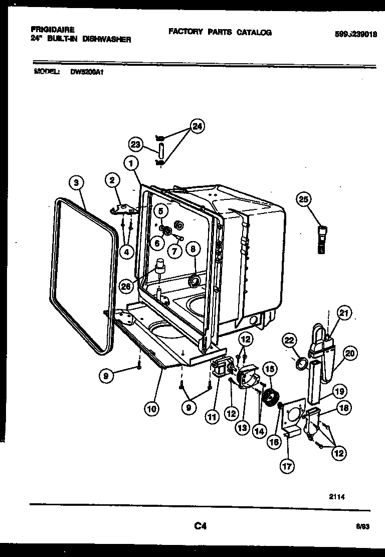 05 - TUB AND FRAME PARTS