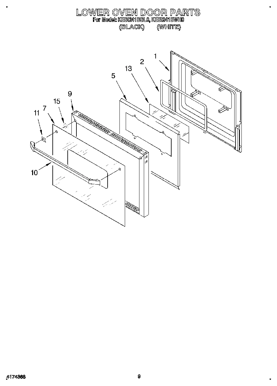 06 - LOWER OVEN DOOR