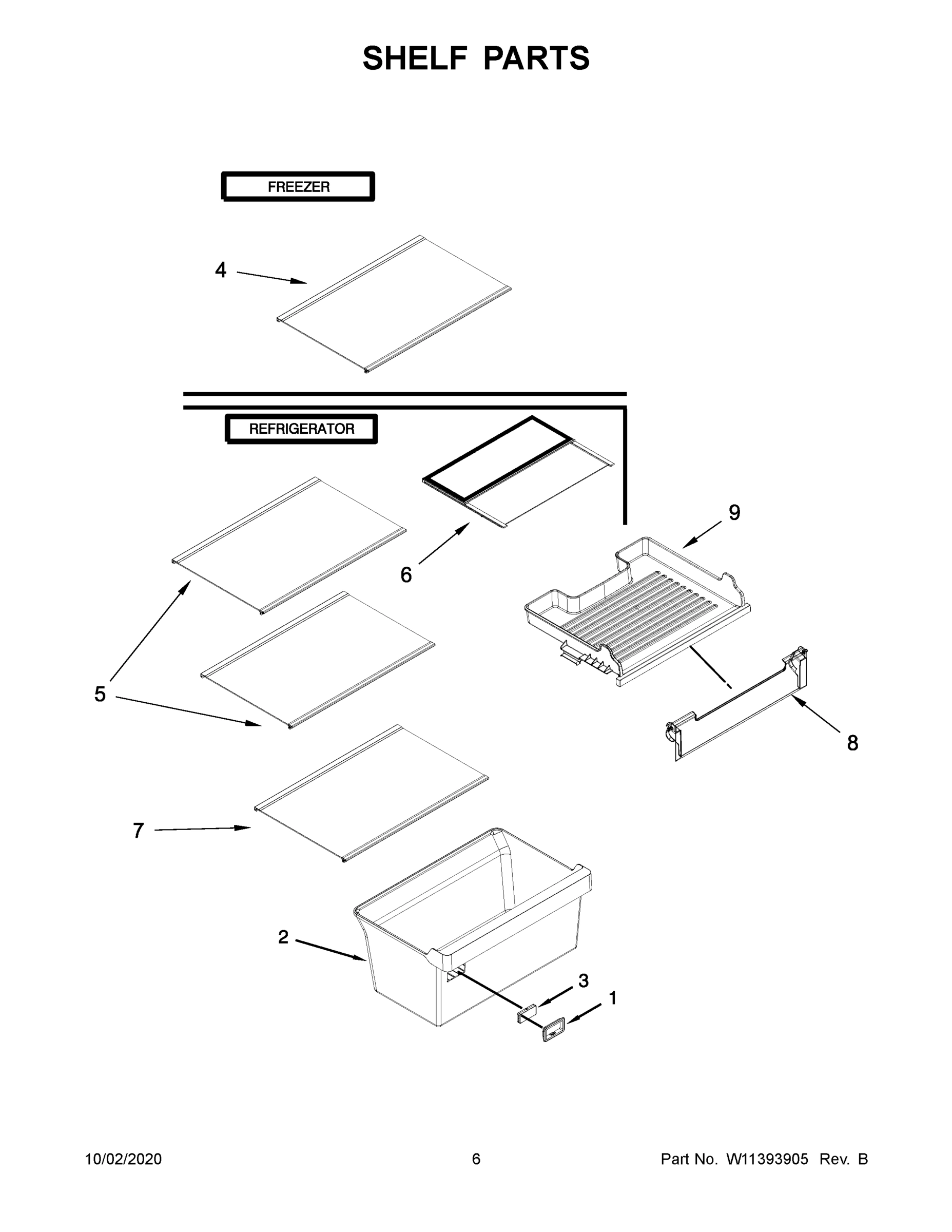 04 - SHELF PARTS