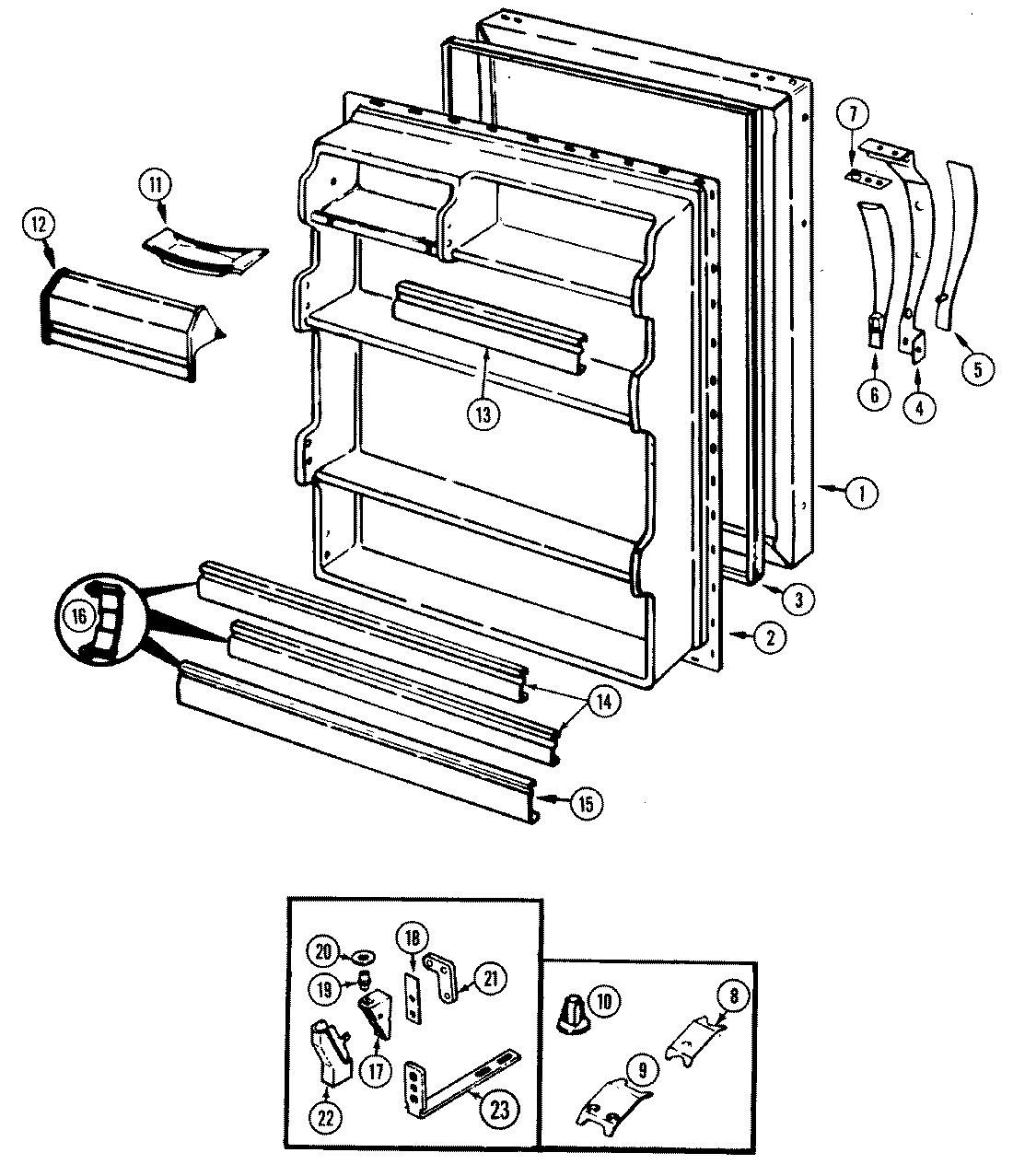 04 - FRESH FOOD DOOR