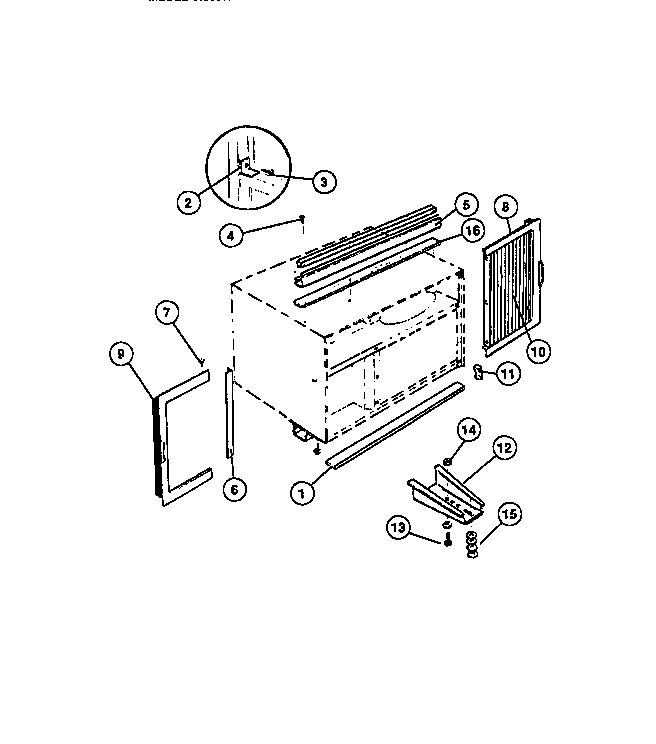 06 - WINDOW MOUNTING PARTS