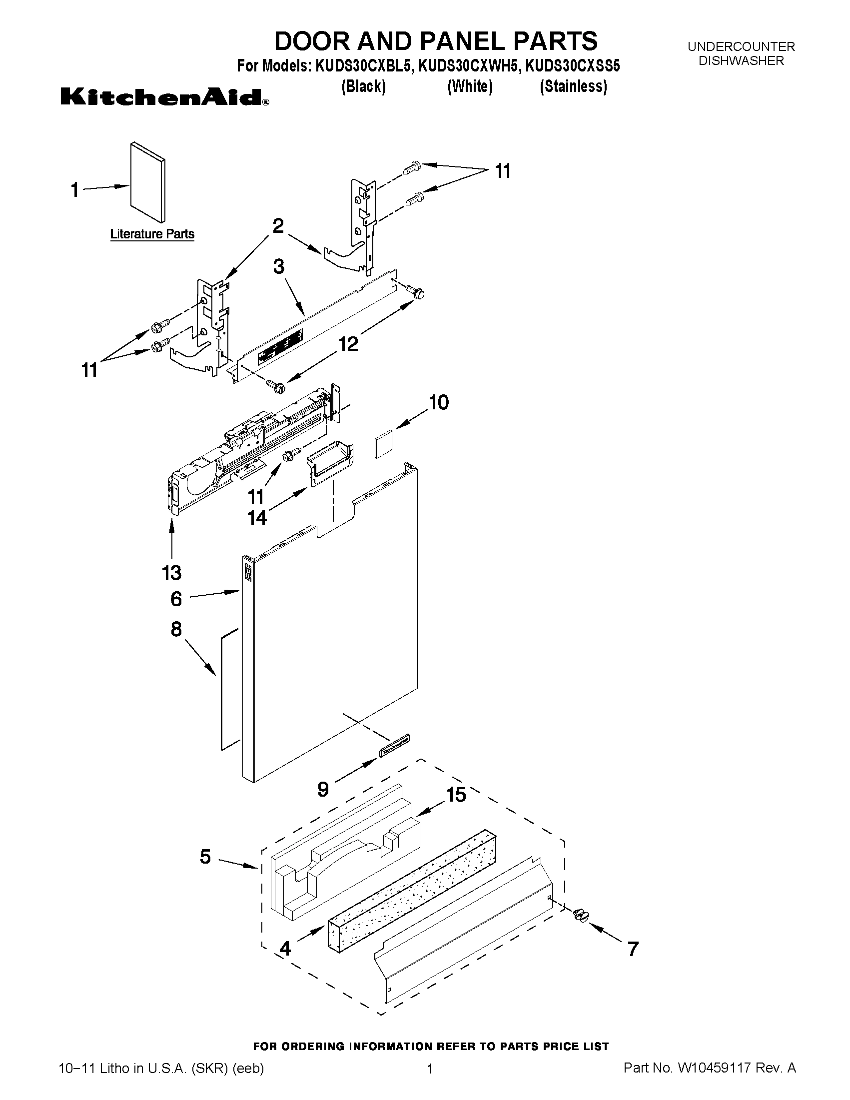 01 - DOOR AND PANEL PARTS
