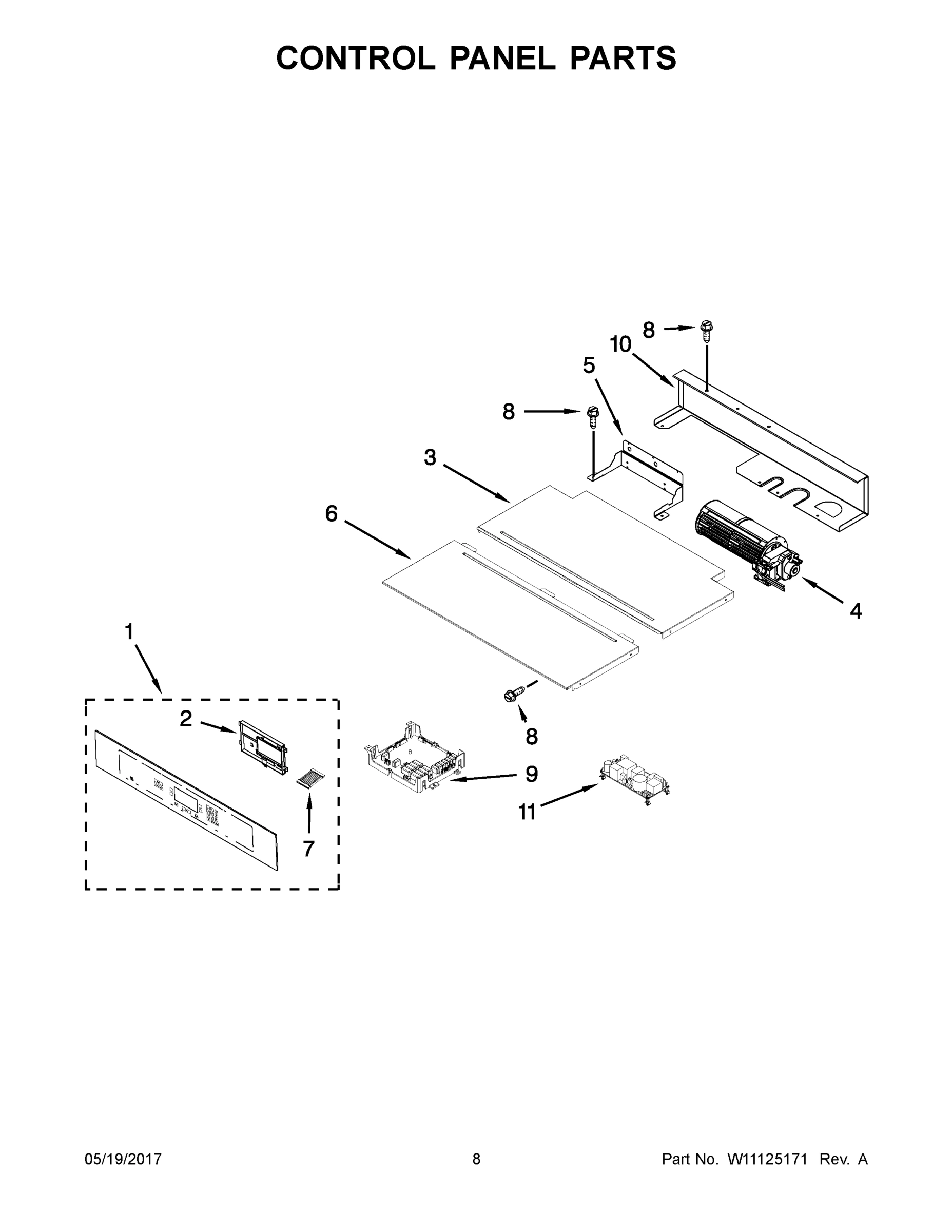05 - CONTROL PANEL PARTS