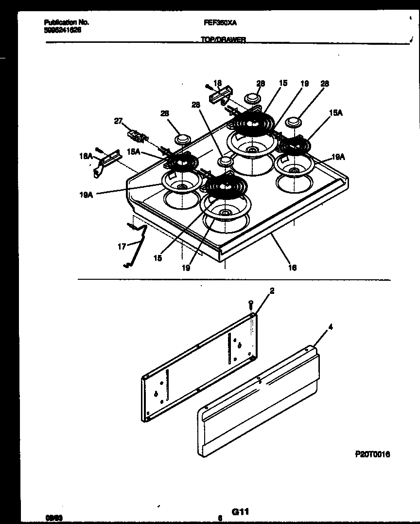 04 - COOKTOP AND DRAWER PARTS