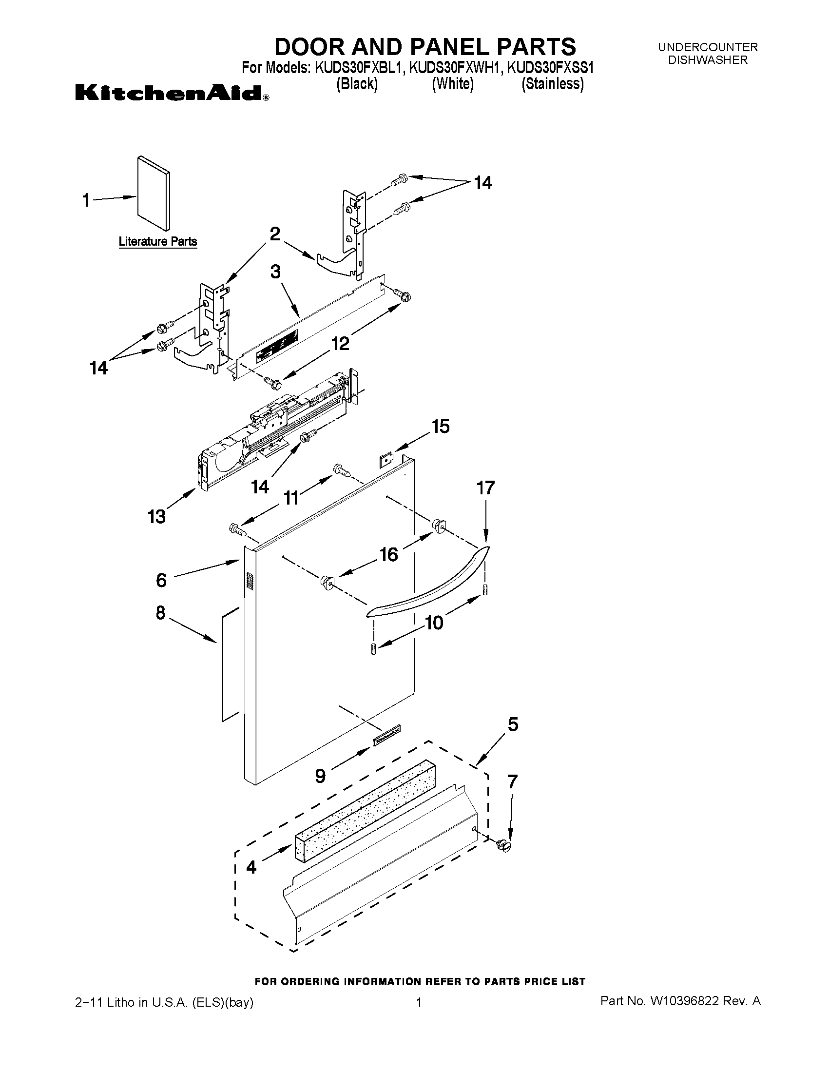01 - DOOR AND PANEL PARTS