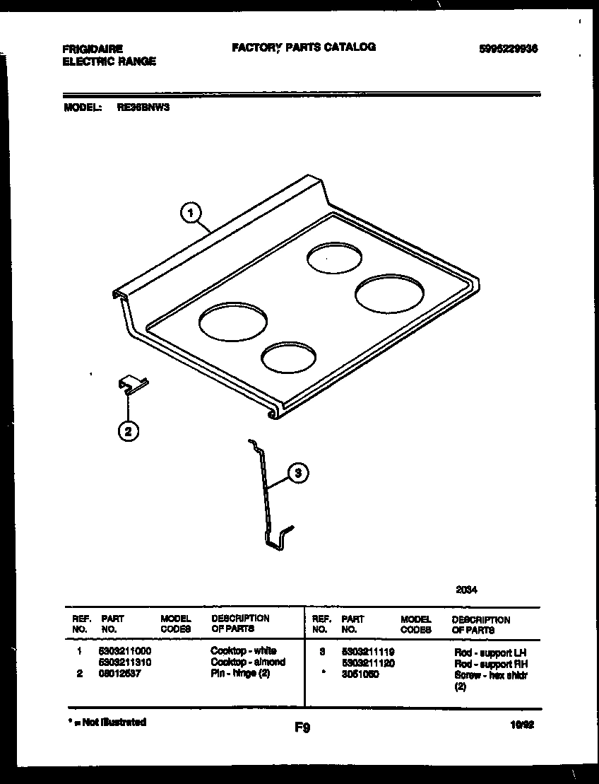 07 - COOKTOP PARTS