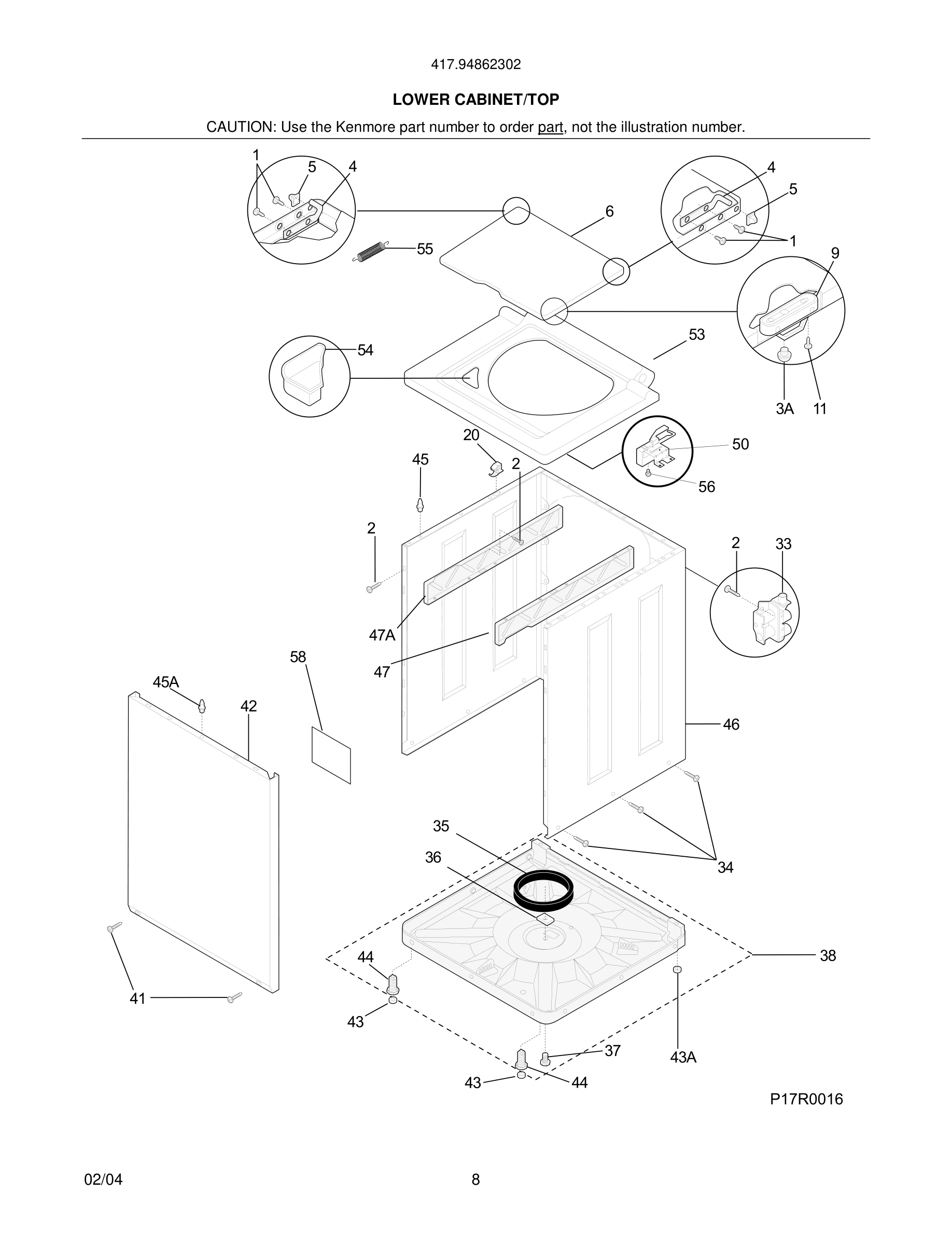 09 - LOWER CABINET/TOP