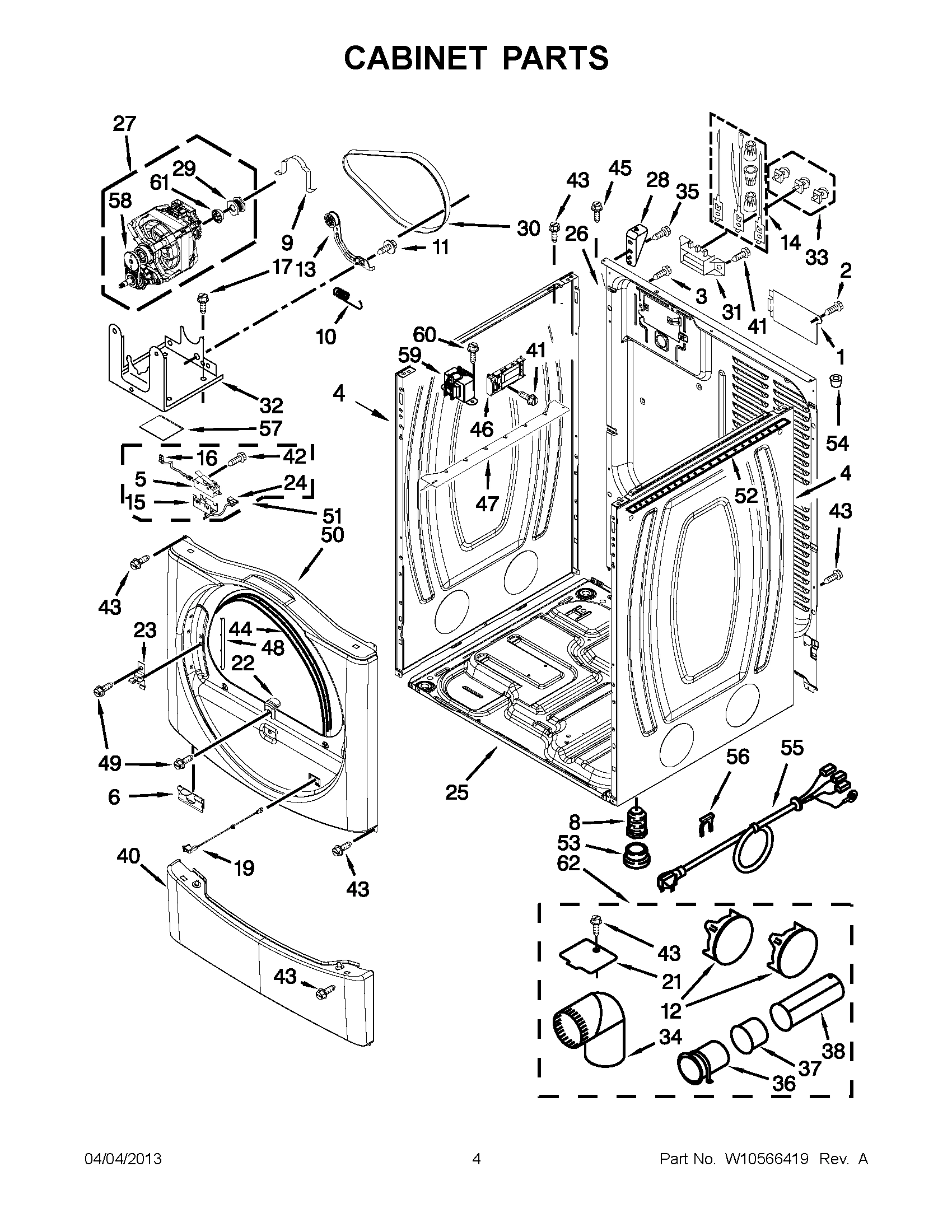 02 - CABINET PARTS
