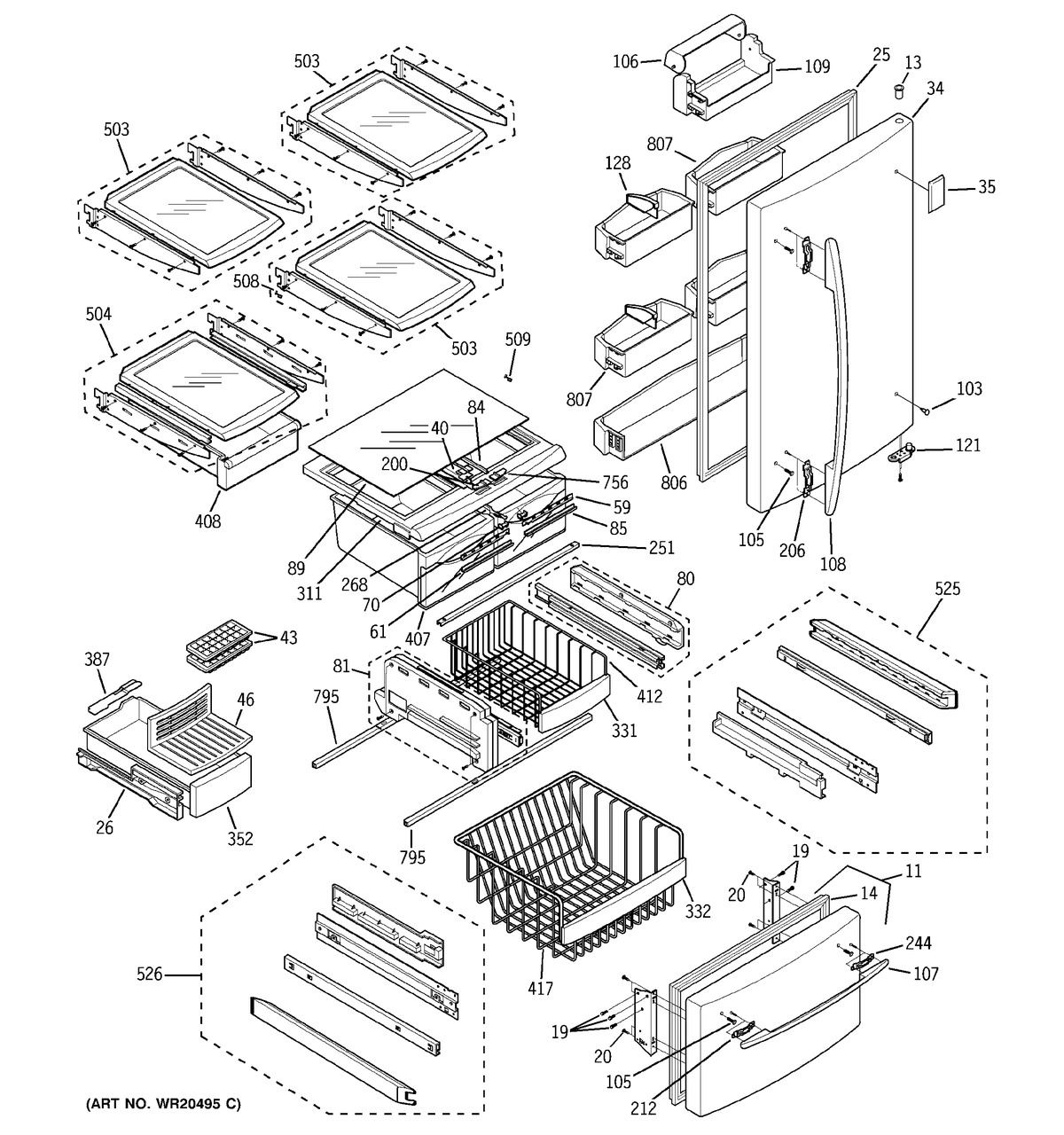 DOORS & SHELVES