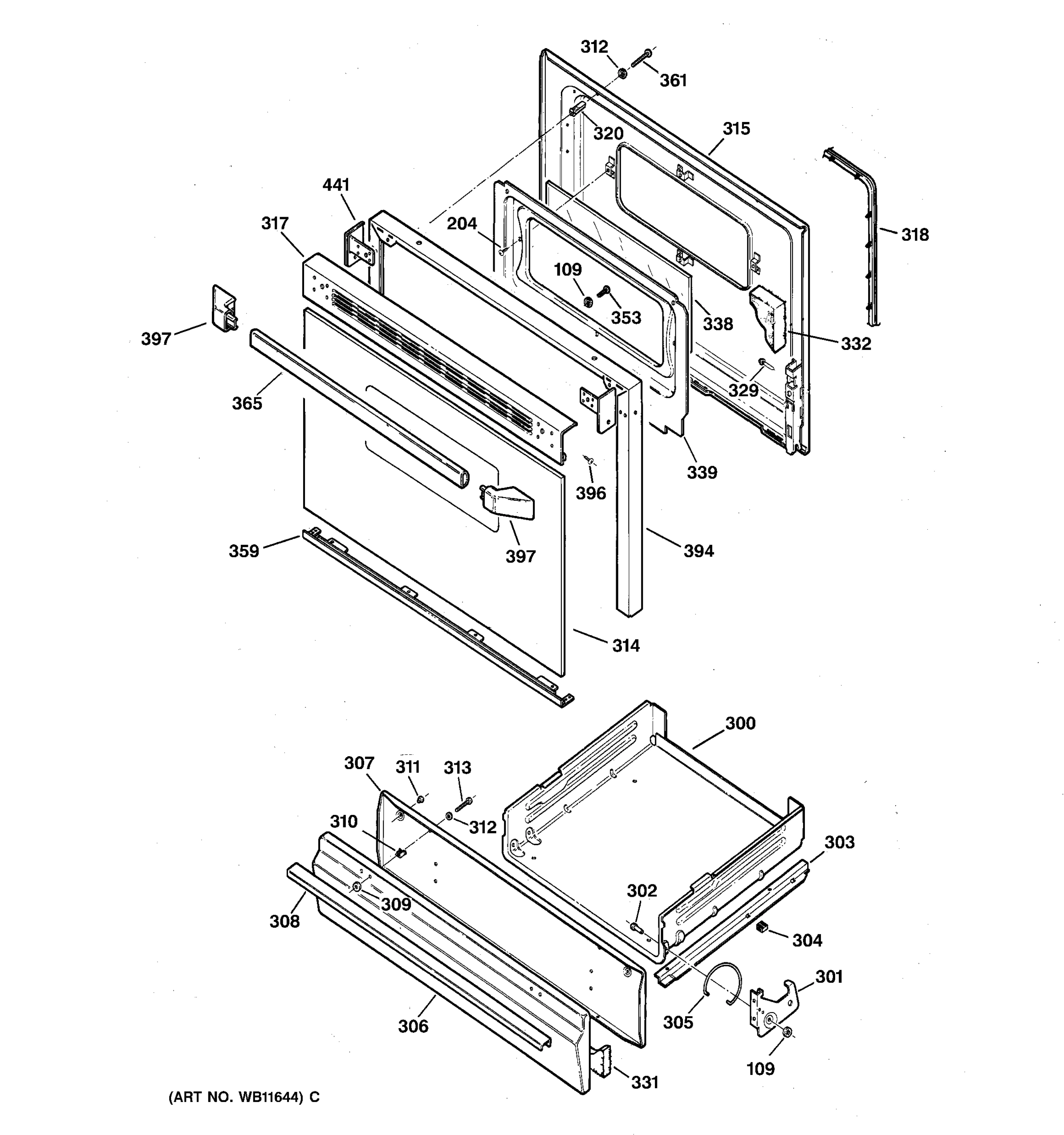 DOOR & DRAWER PARTS