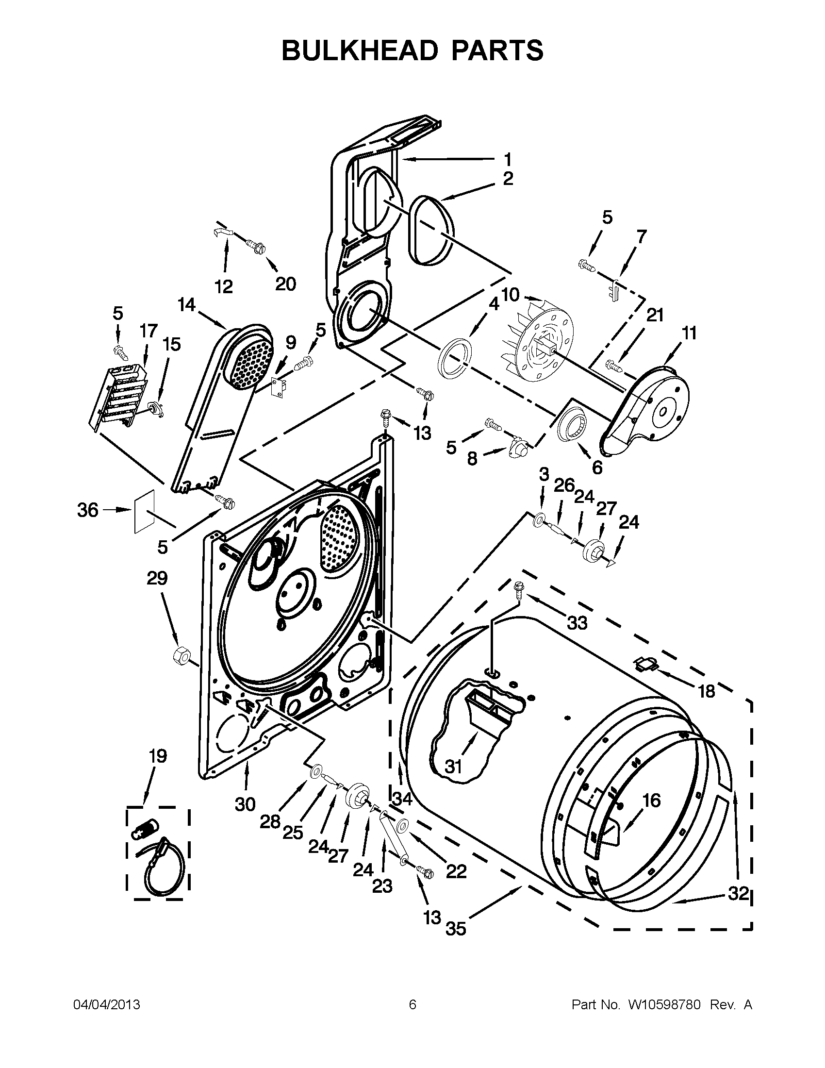 03 - BULKHEAD PARTS