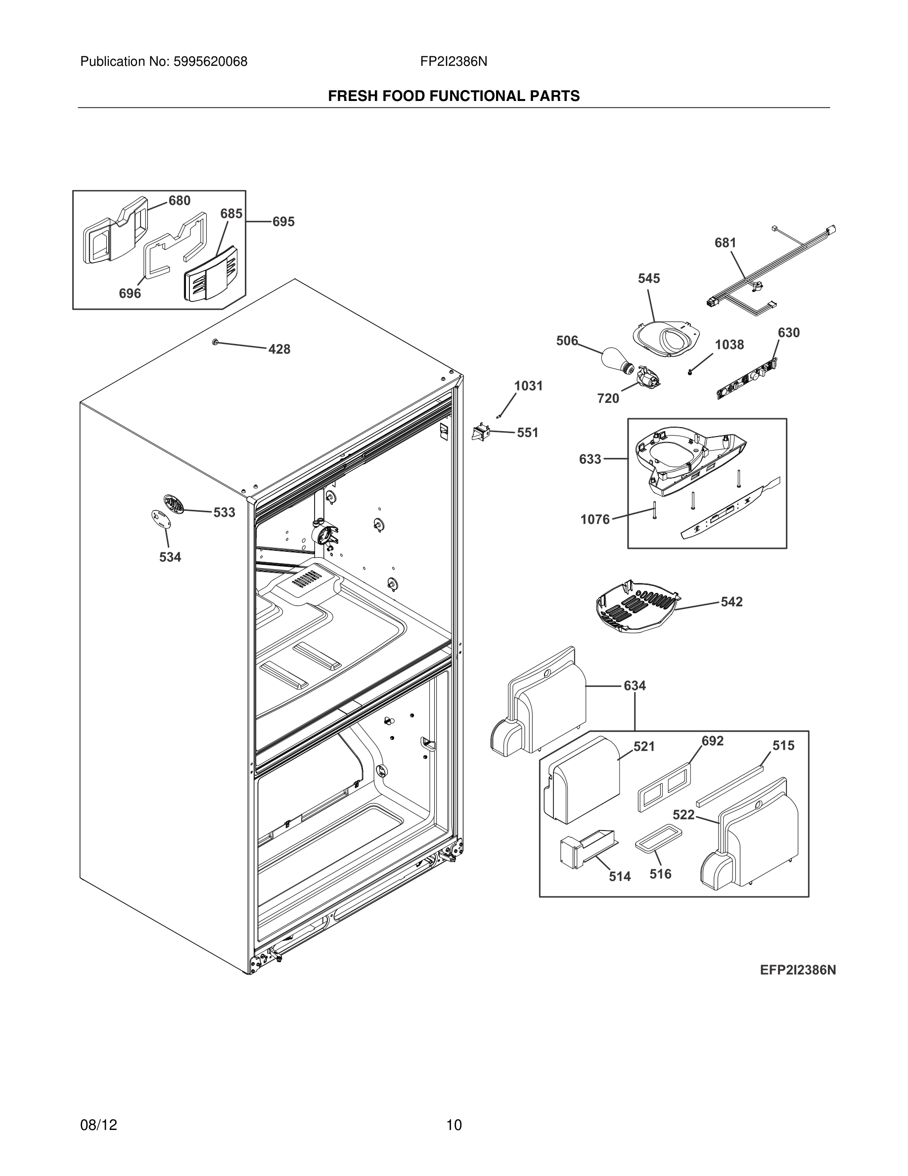 11 - FRESH FOOD FUNCTIONAL PARTS