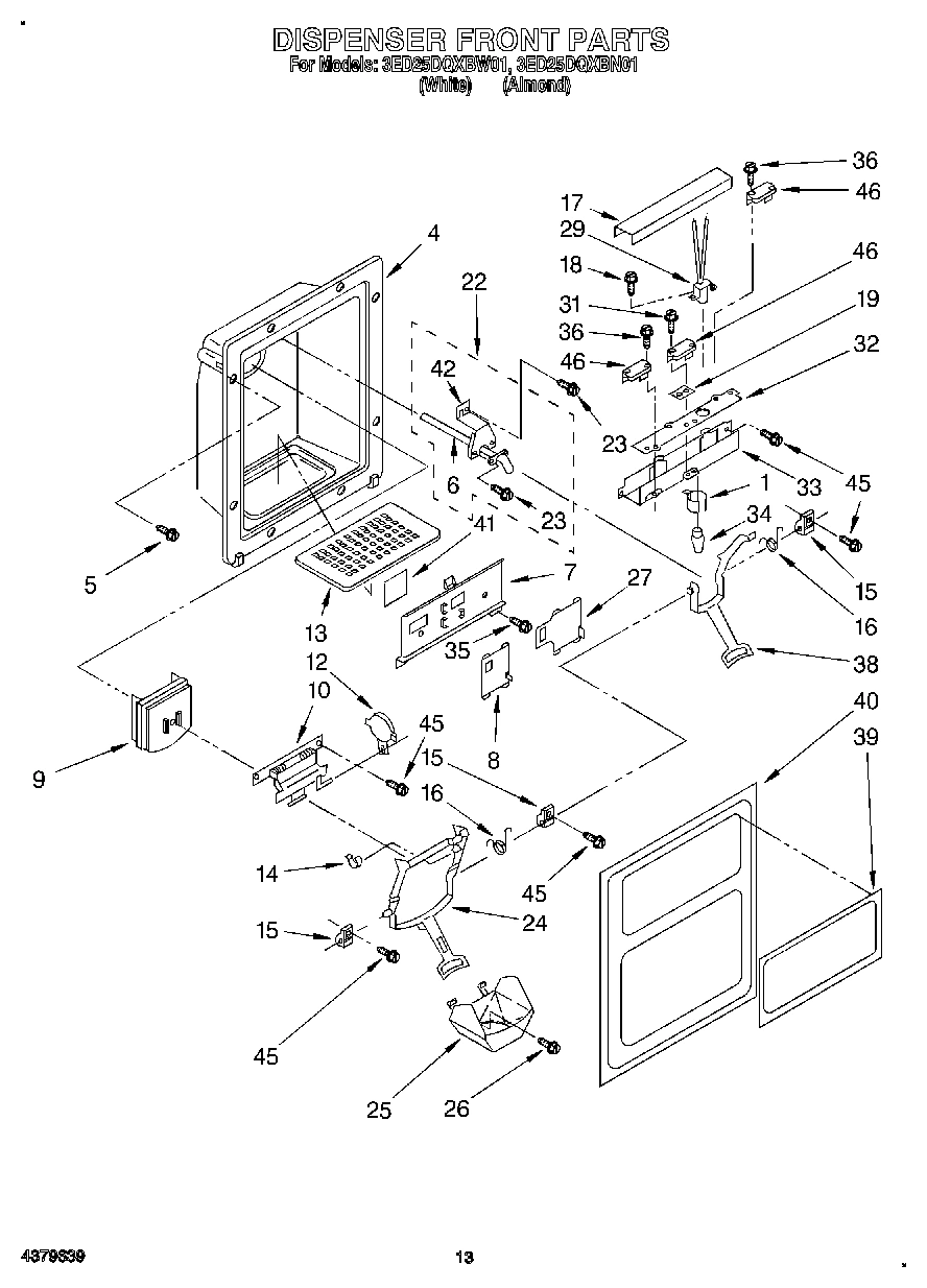 08 - DISPENSER FRONT