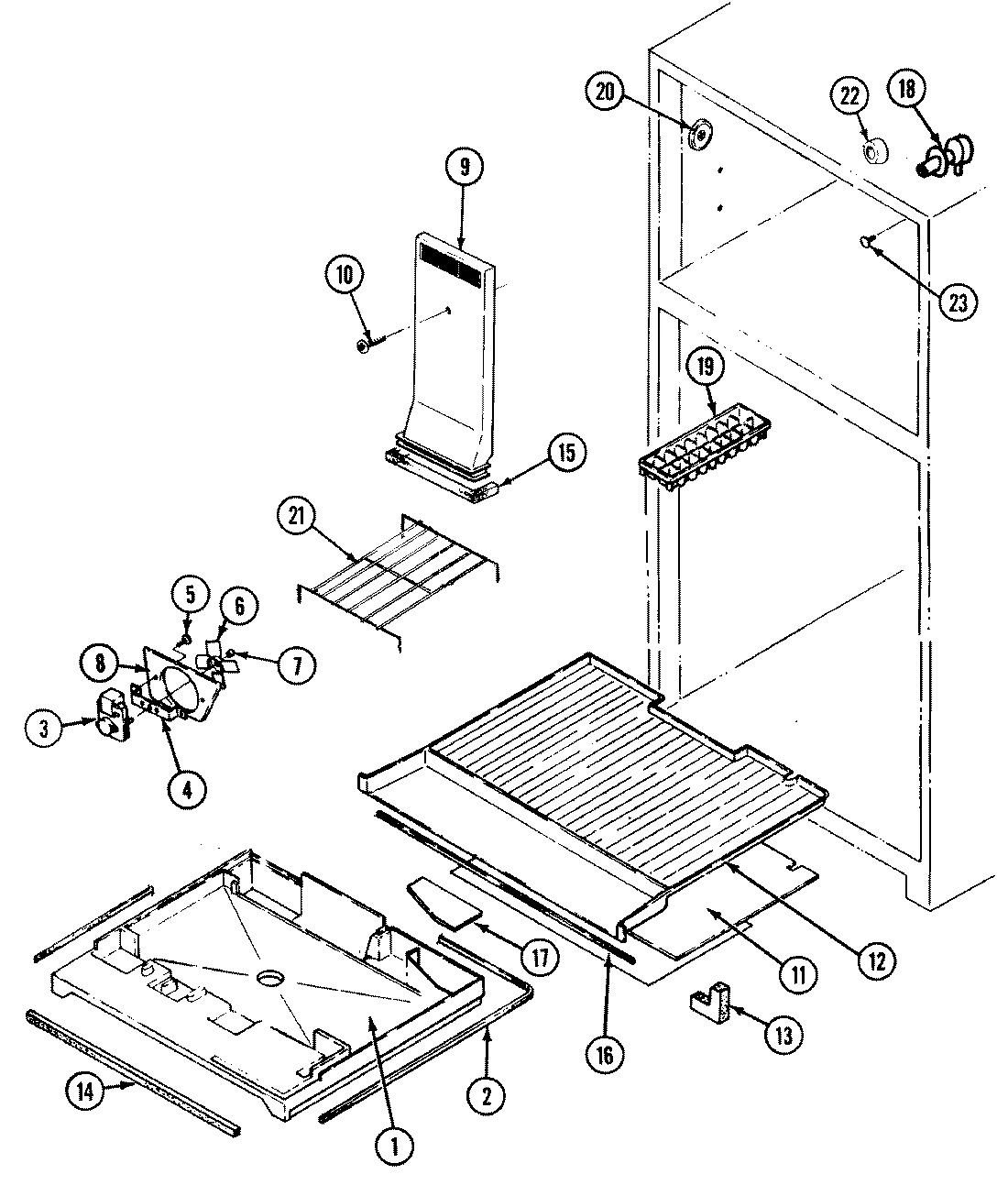 01 - FREEZER COMPARTMENT