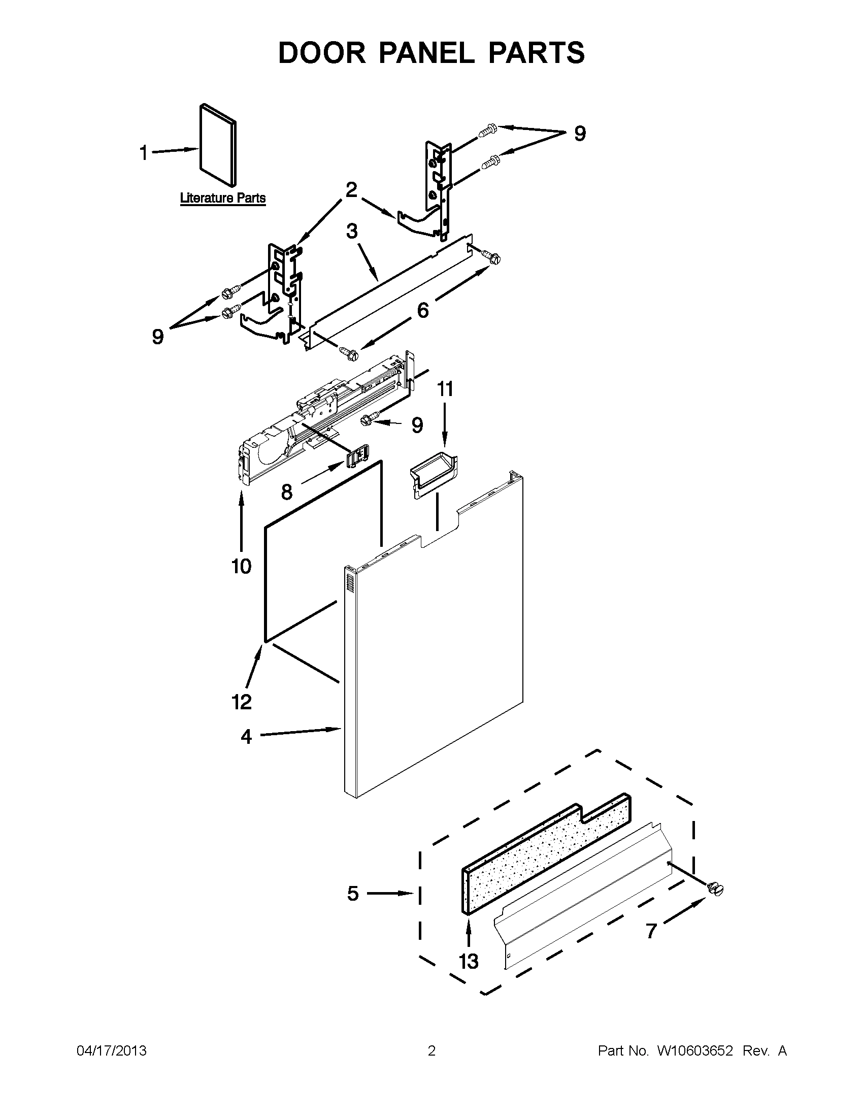 01 - DOOR AND PANEL PARTS