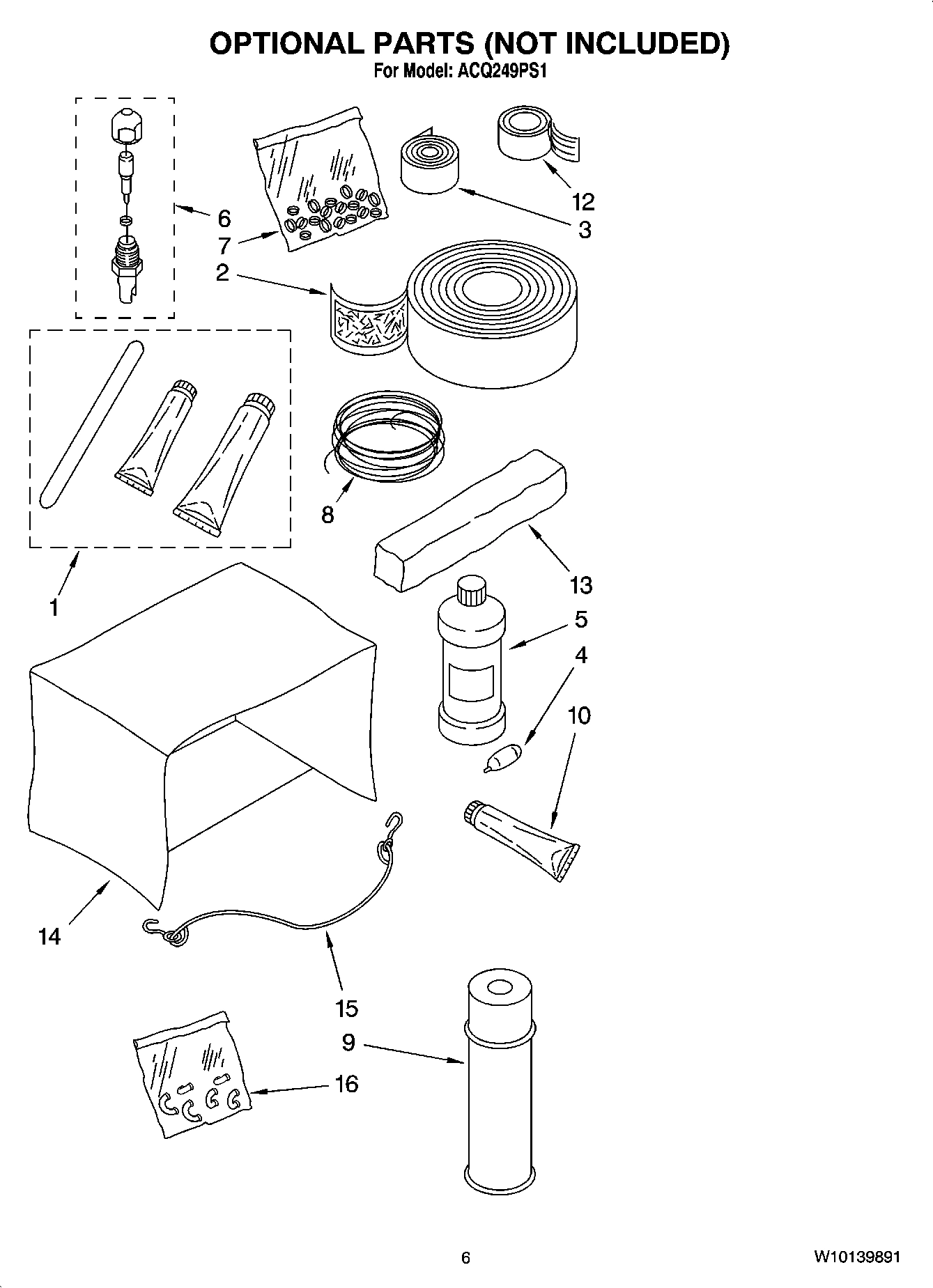 04 - OPTIONAL  PARTS (NOT INCLUDED)
