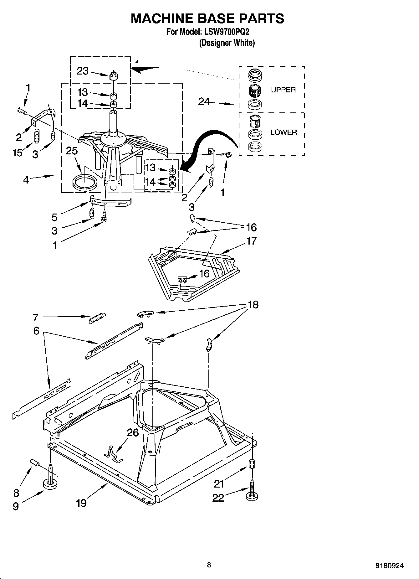 05 - MACHINE BASE PARTS