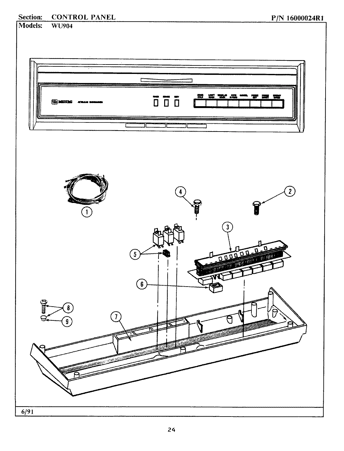02 - CONTROL PANEL (WU904)