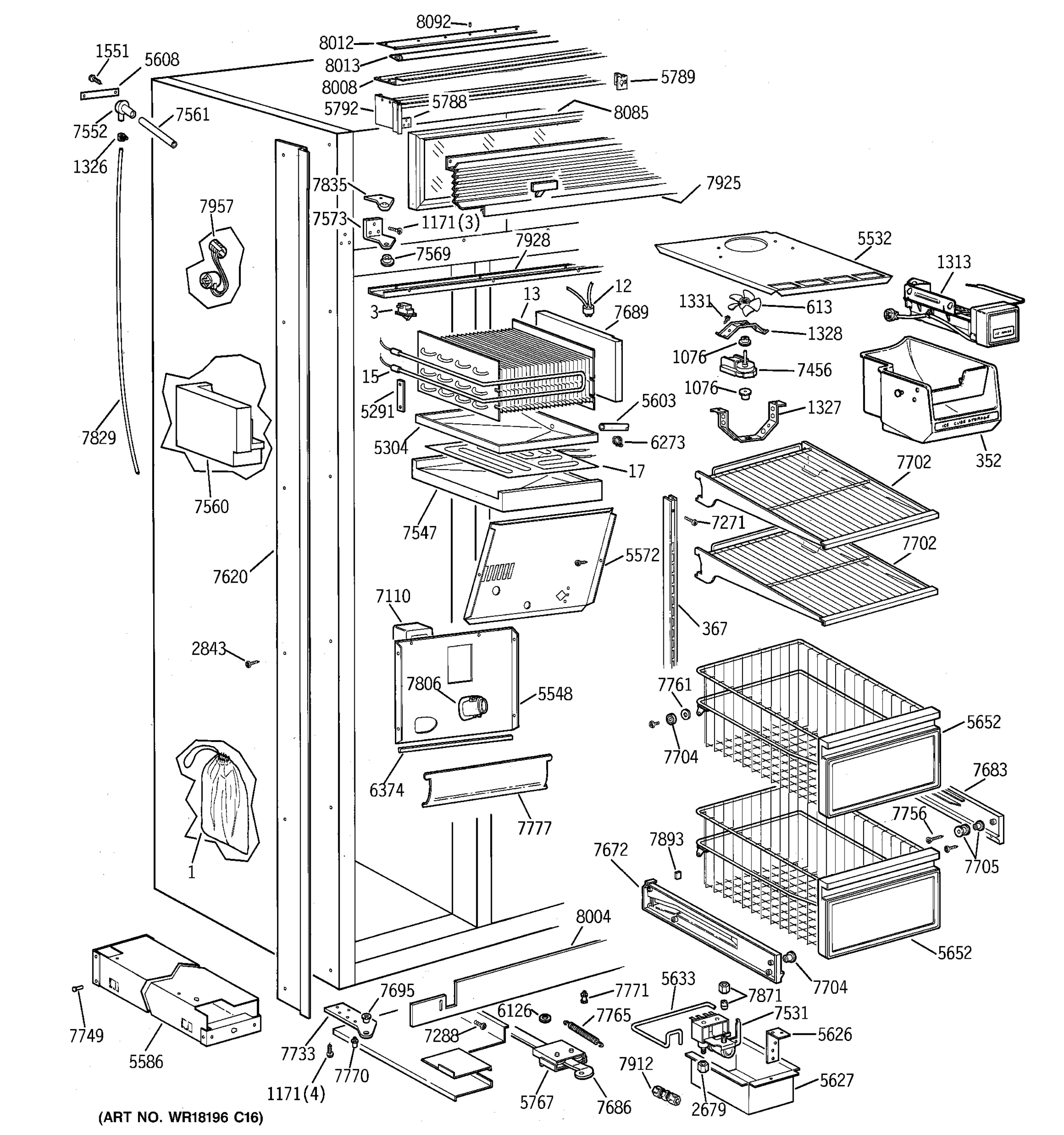 FREEZER SECTION
