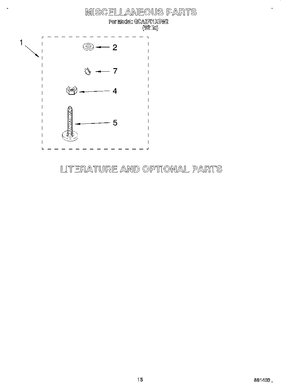 11 - MISCELLANEOUS, LIT/OPTIONAL