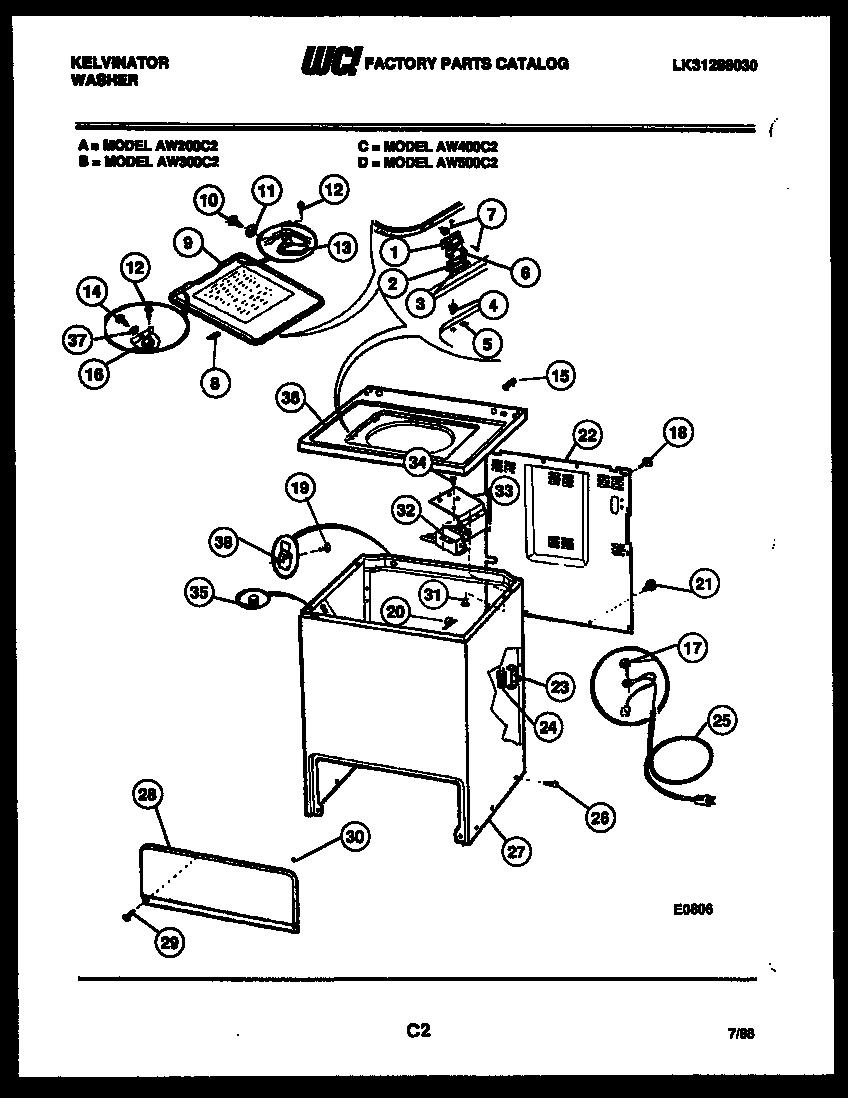 02 - CABINET PARTS