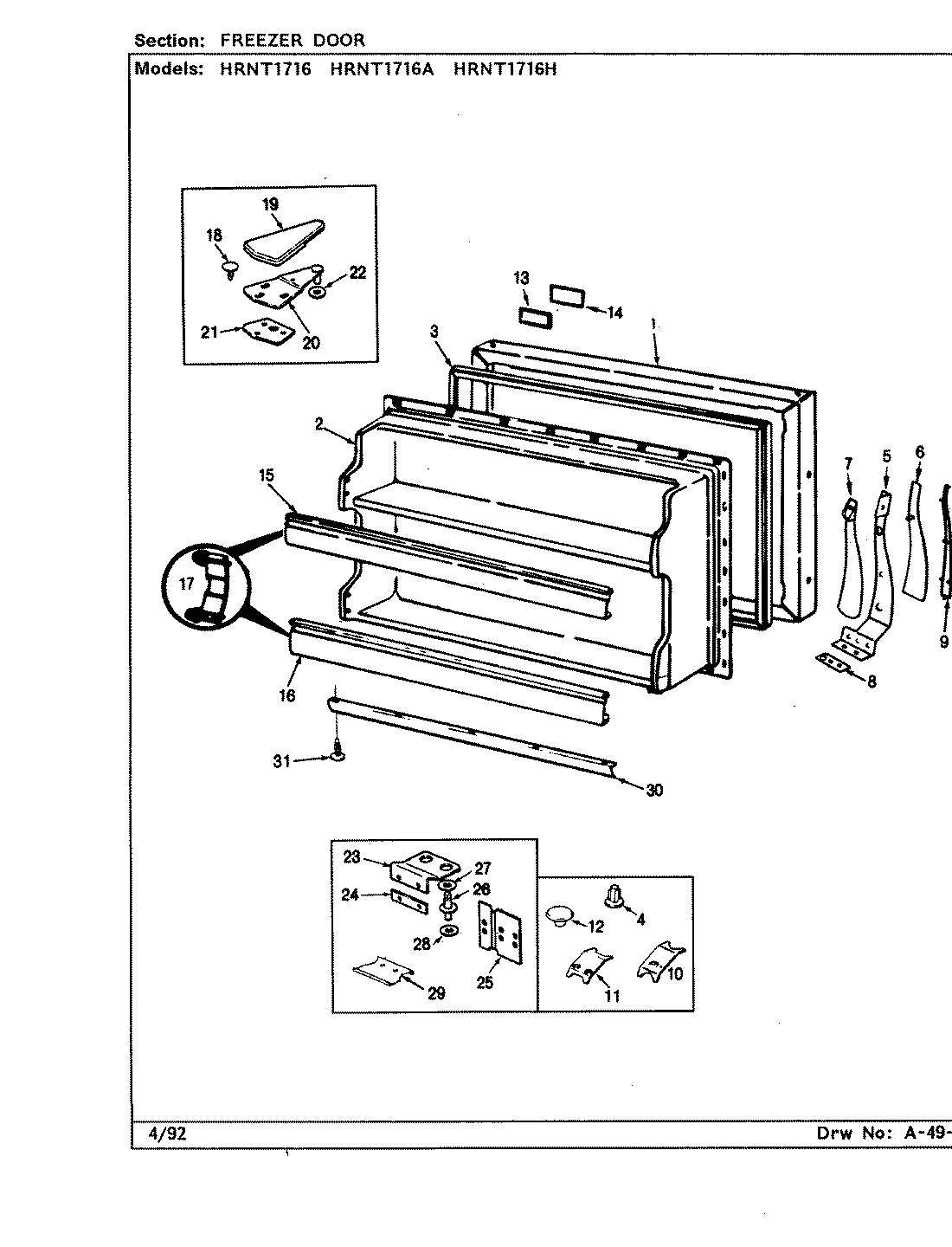02 - FREEZER DOOR