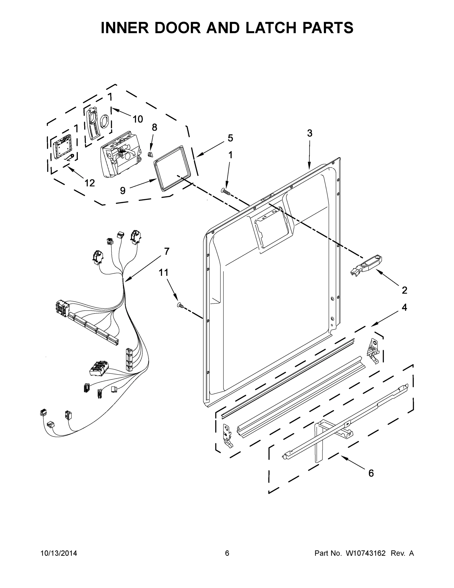 04 - INNER DOOR AND LATCH PARTS