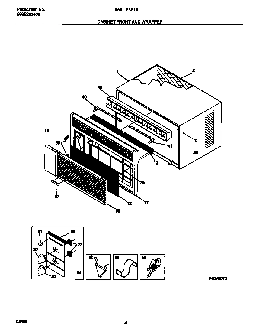 02 - CABINET FRONT AND WRAPPER
