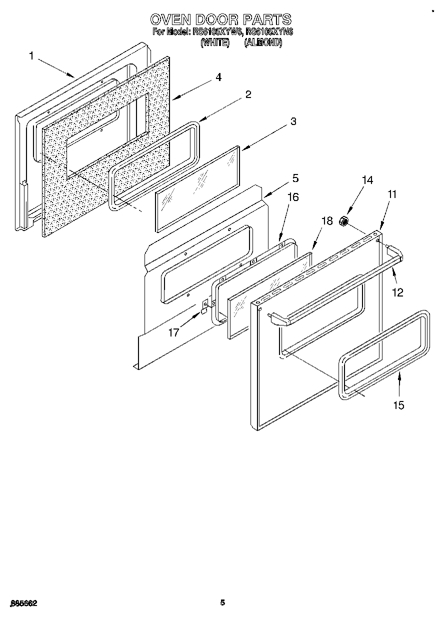 04 - OVEN DOOR
