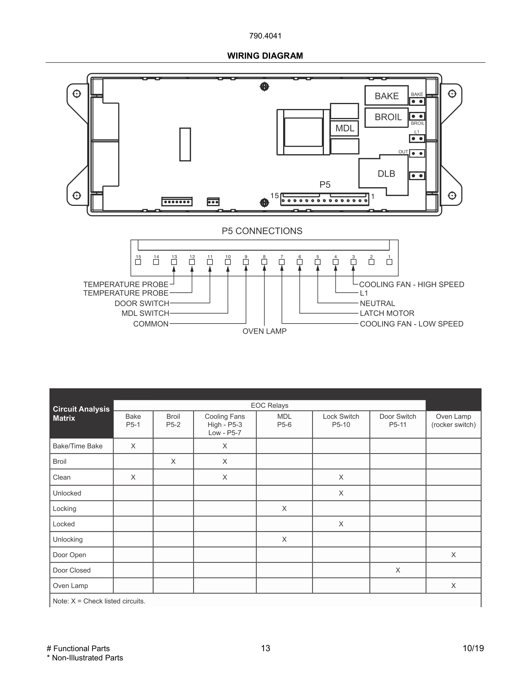 13 - WIRING DIAGRAM
