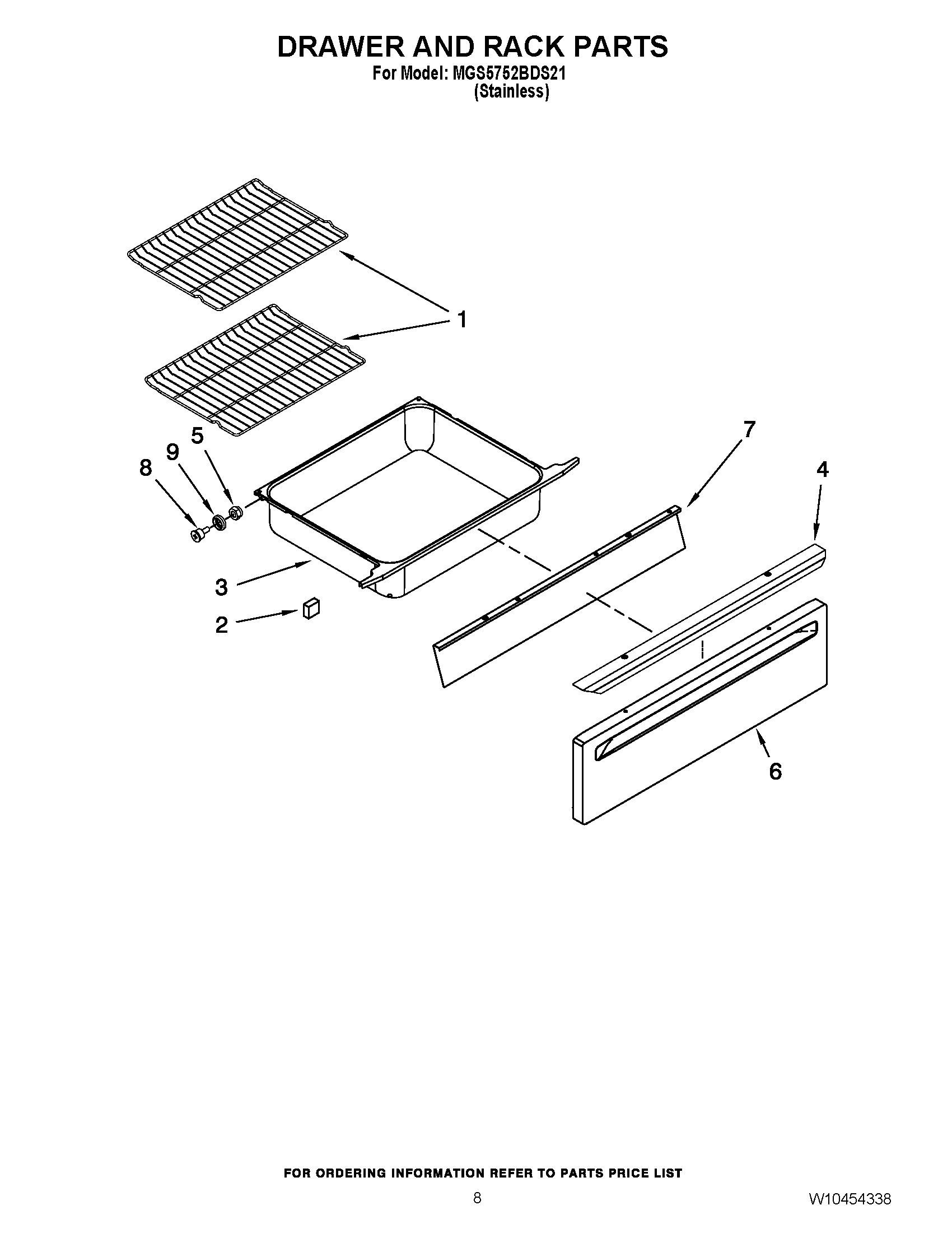 06 - DRAWER AND RACK PARTS