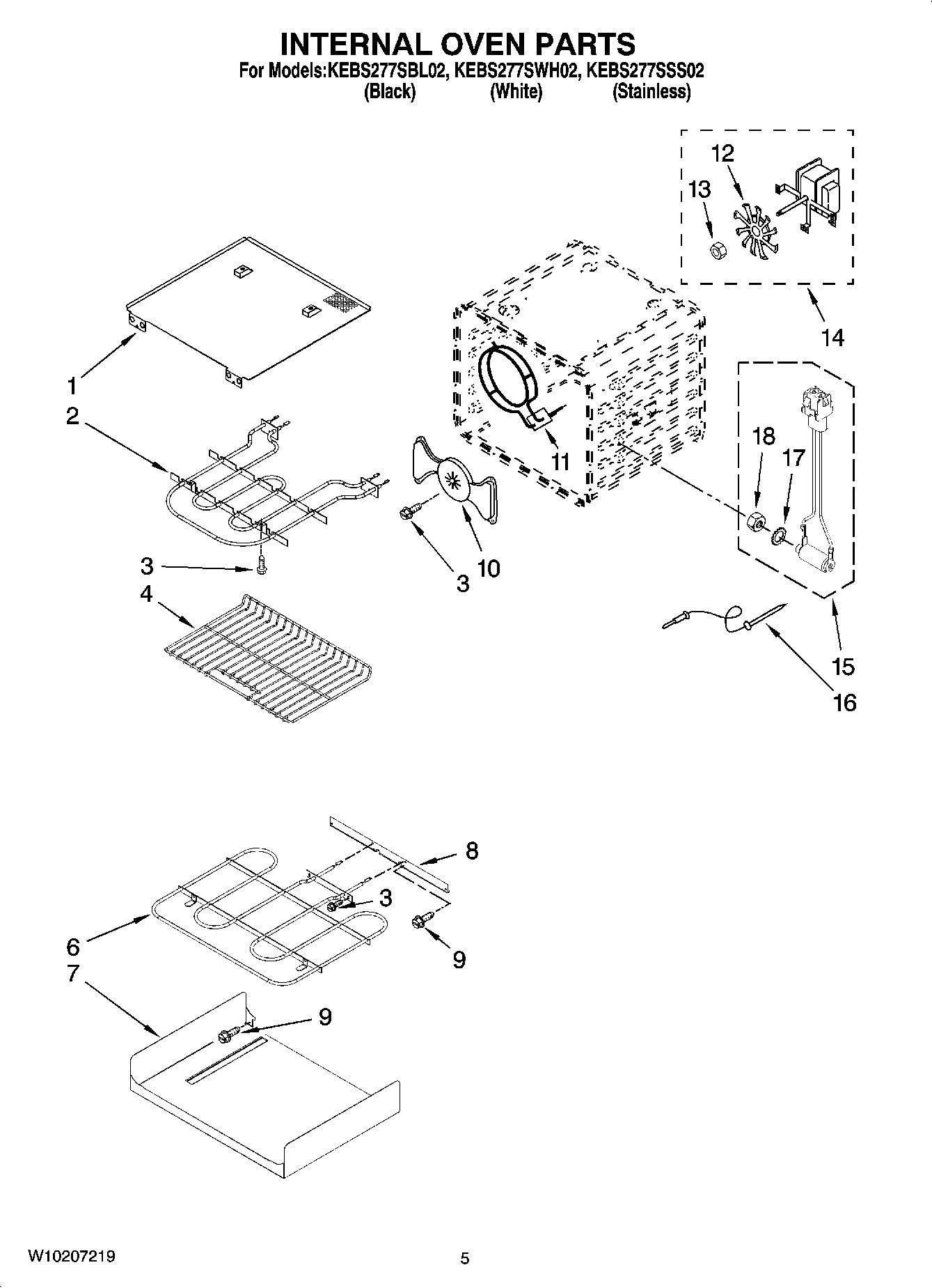 04 - INTERNAL OVEN PARTS