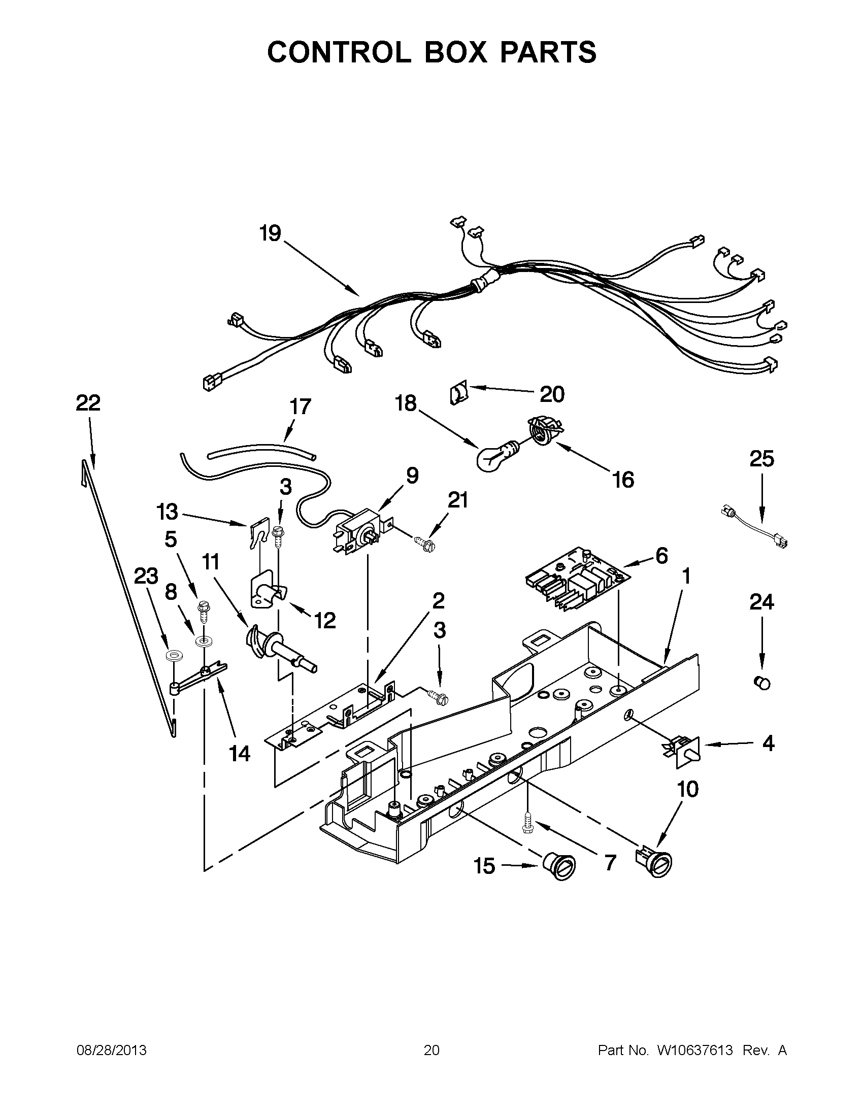 11 - CONTROL BOX PARTS