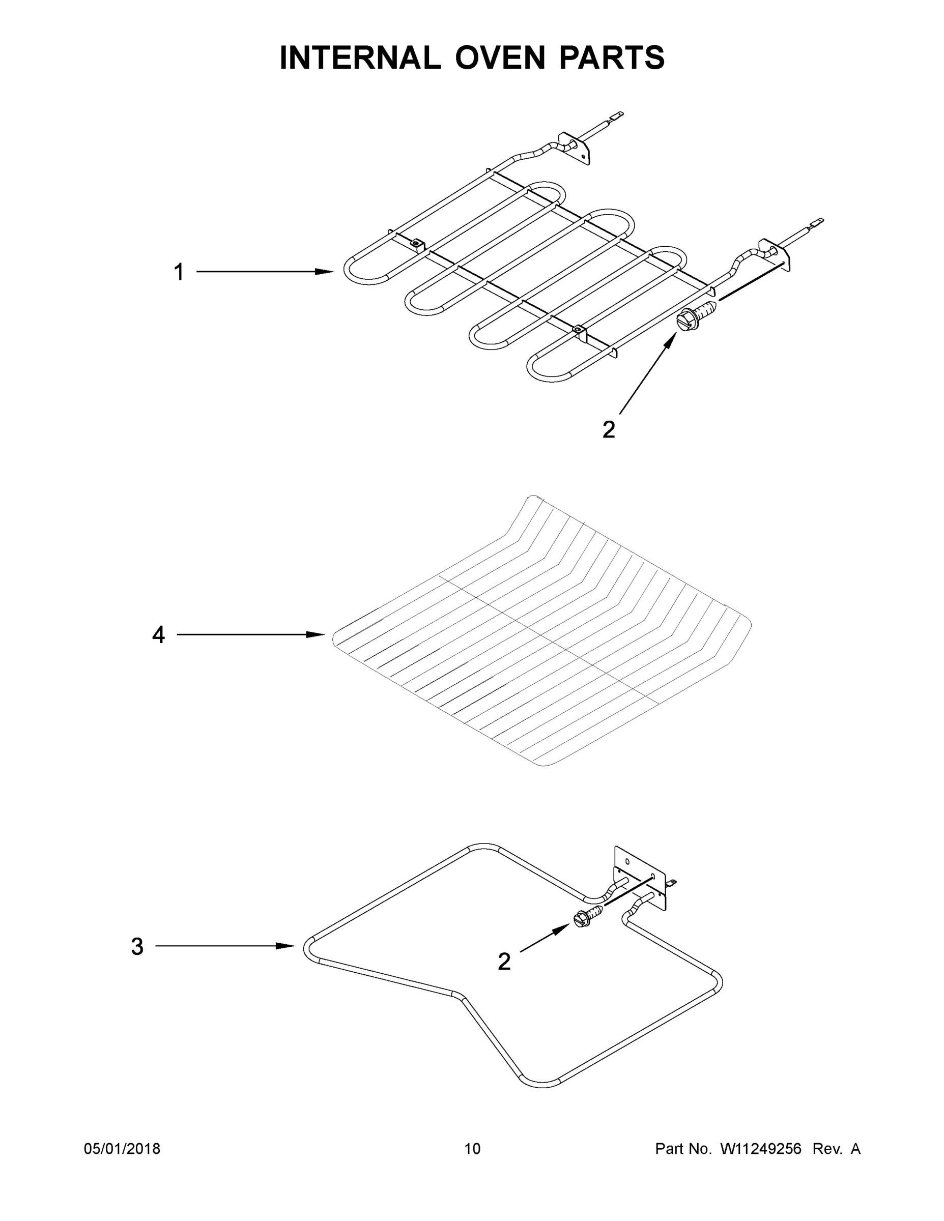 06 - INTERNAL OVEN PARTS