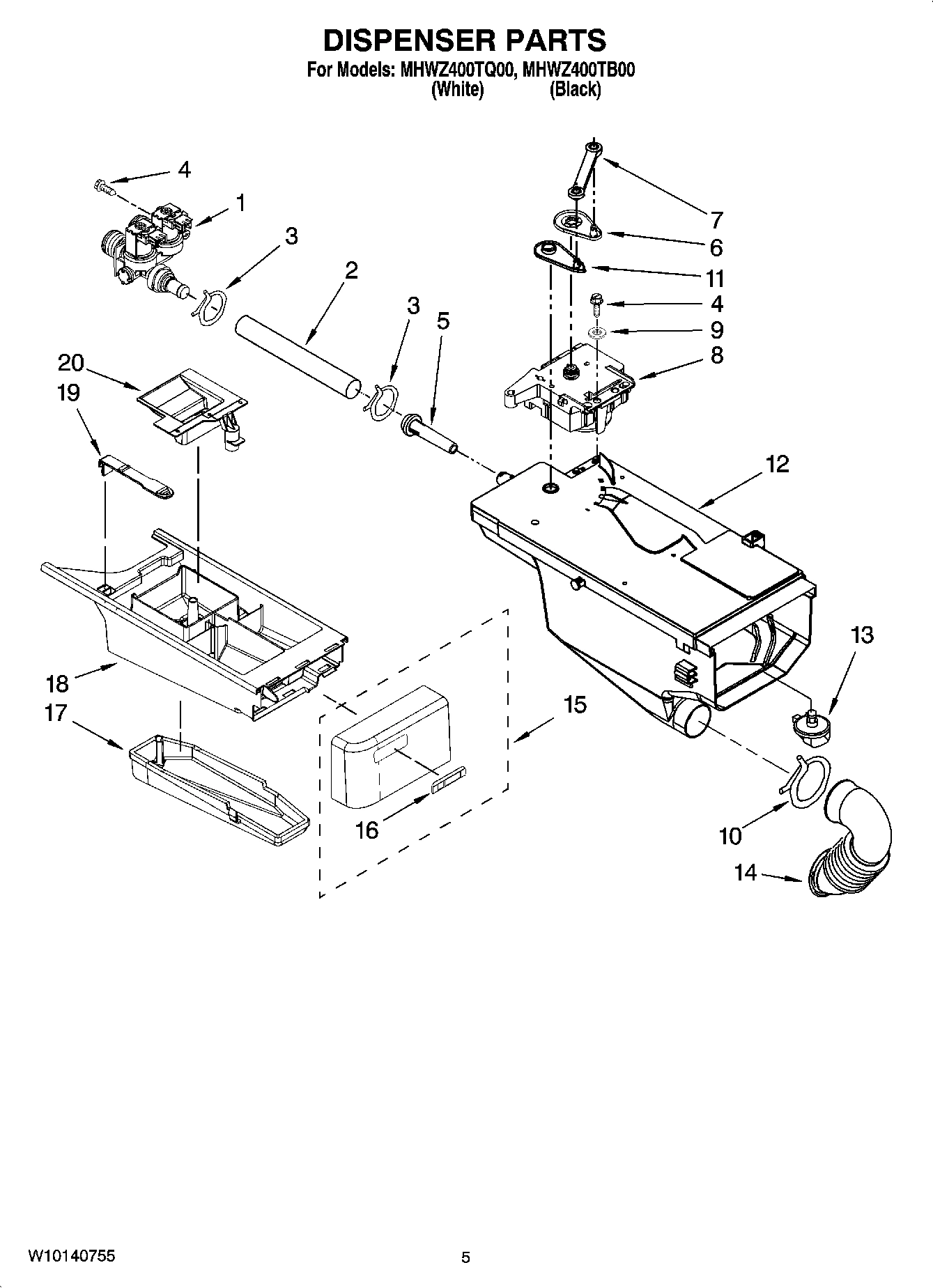 04 - DISPENSER PARTS