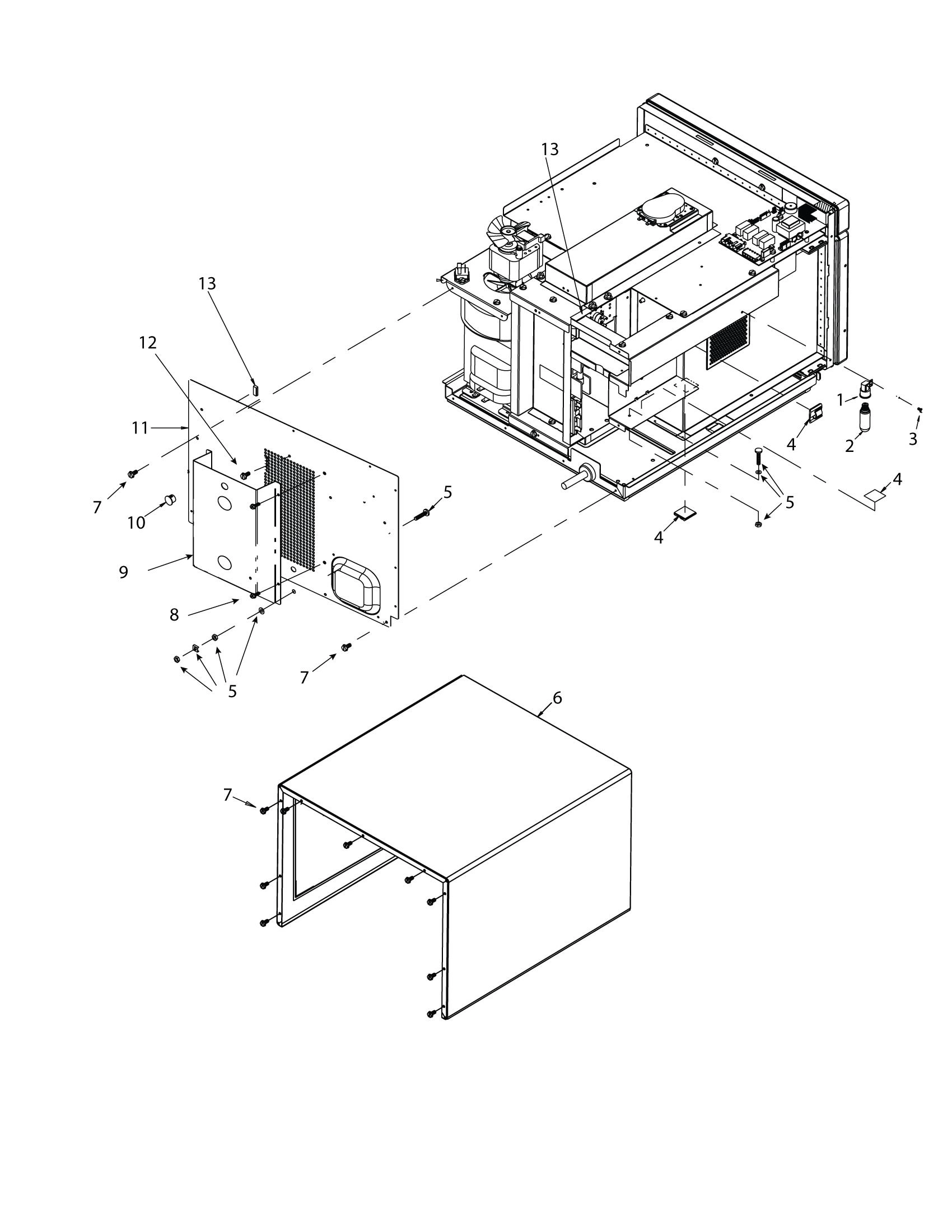 WRAPPER / REAR COVER / LAMP