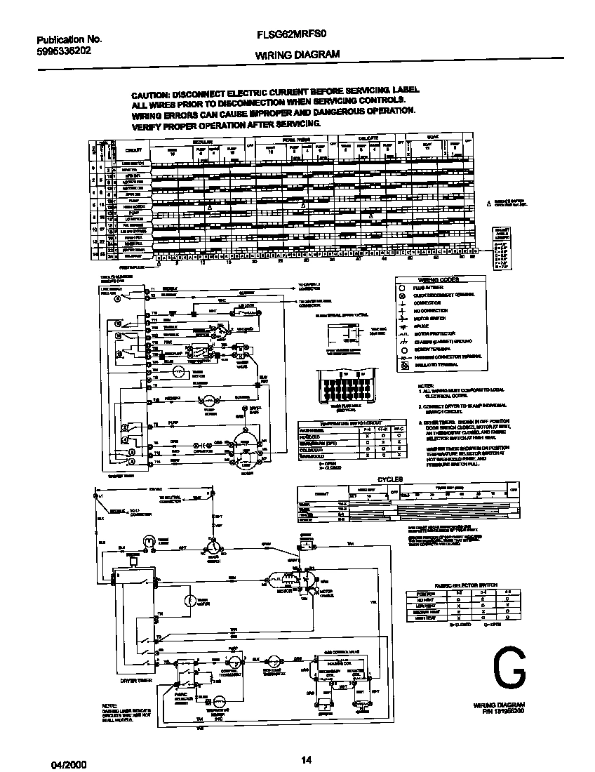 08 - 131956200 WIRING DIAGRAM